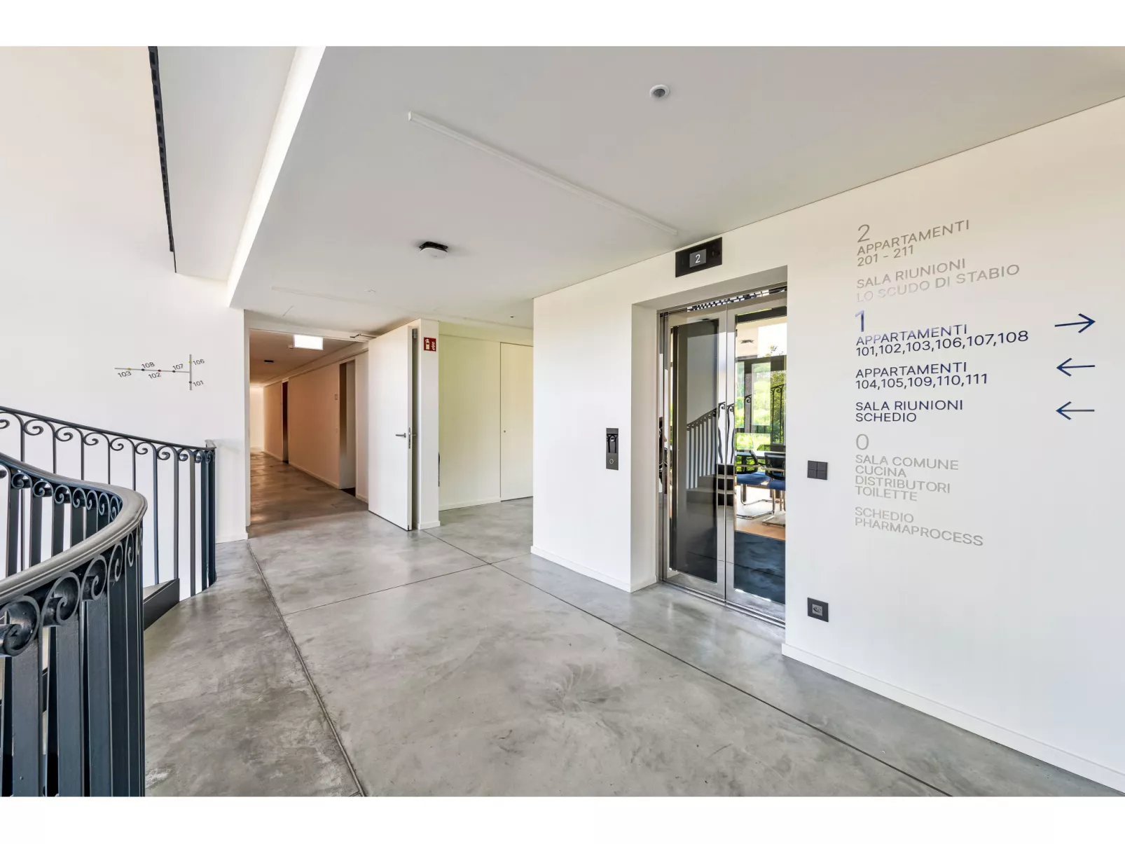 Lo Scudo di Stabio 1 Zi.Studio Süd.-Binnen