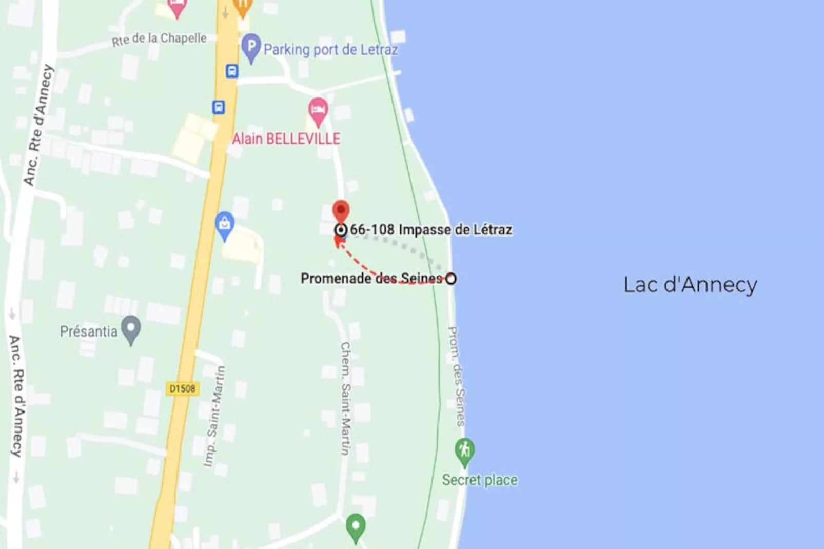 Maison à Sévrier-Niet-getagd