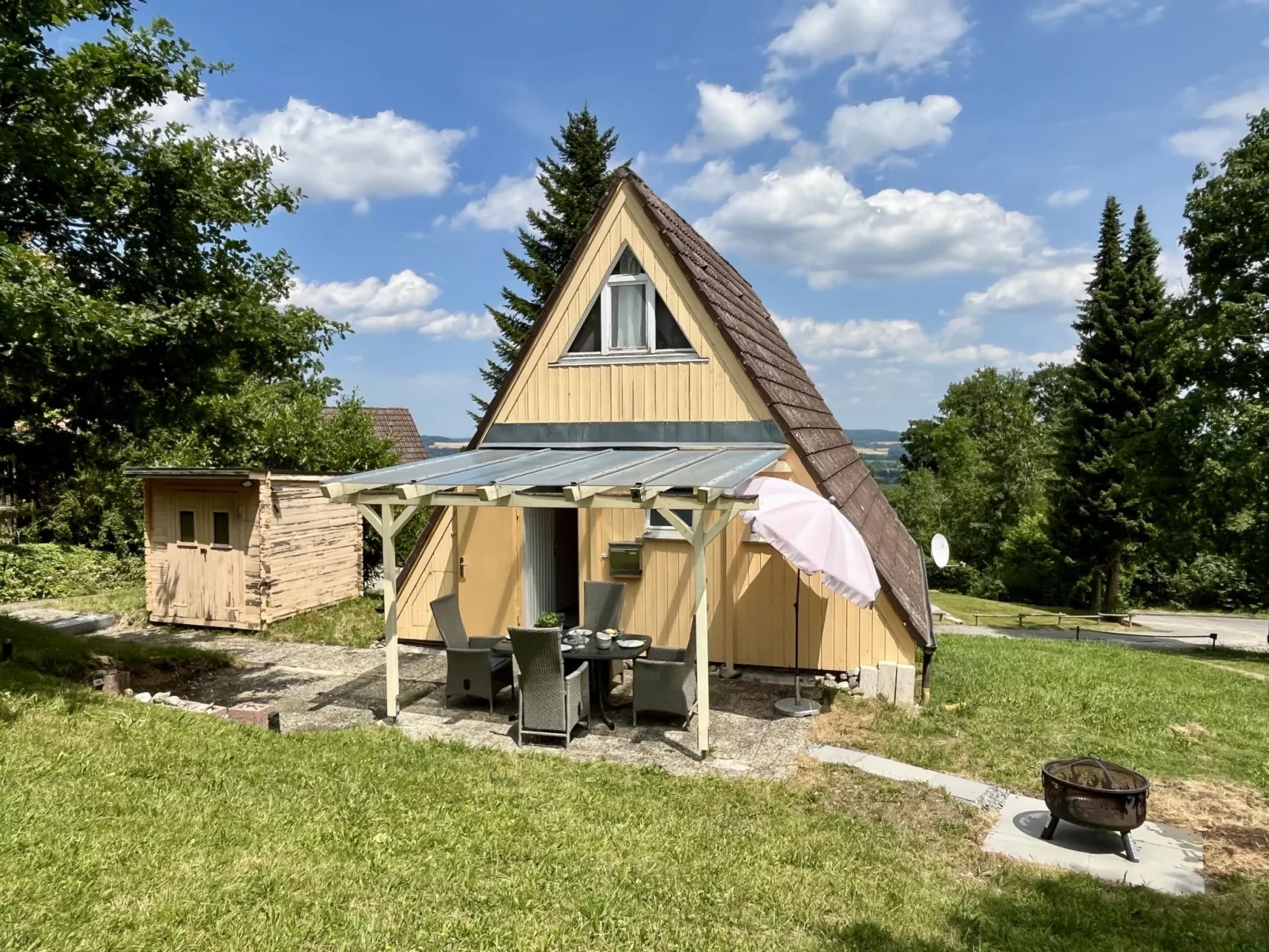 Ferienhäusle Nina-Buiten