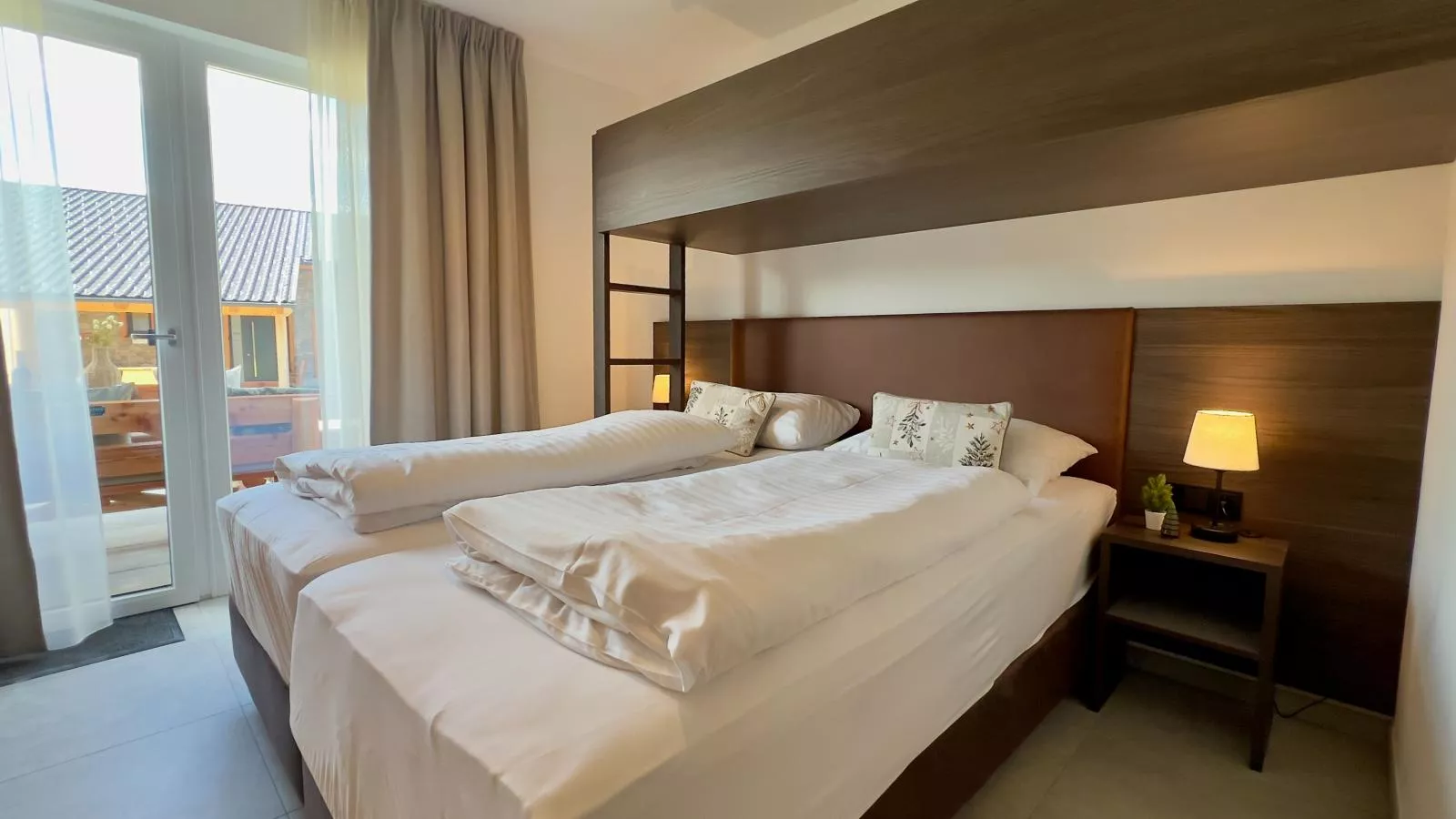 Almchalet Alpenglück-Slaapkamer