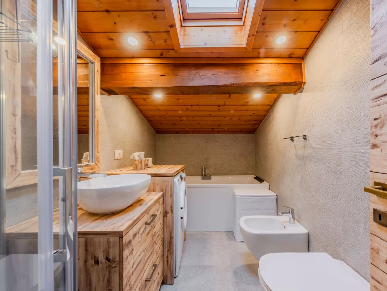 Mansarda in Legno San Rocco-Binnen