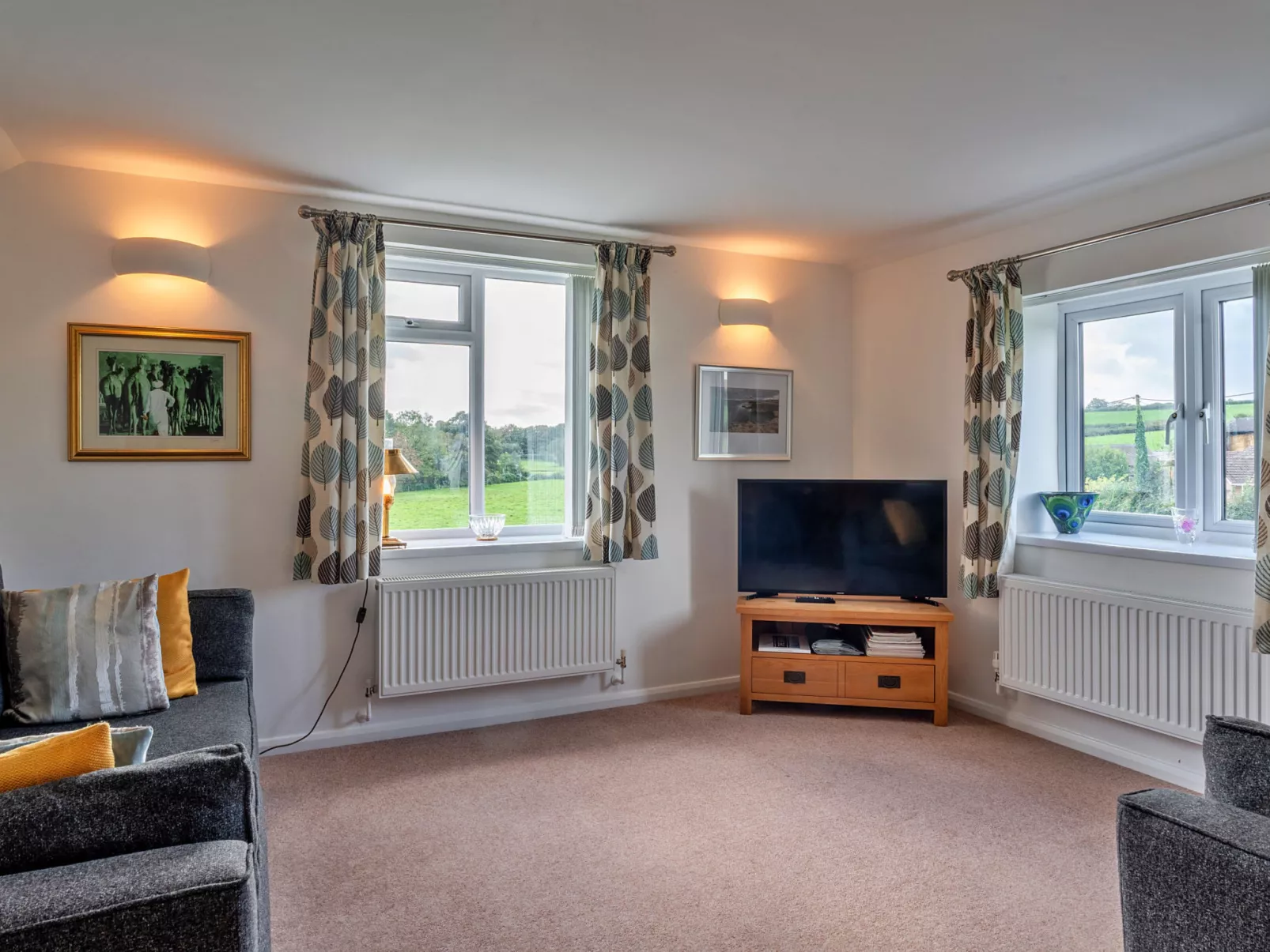 The Barn at Prowses Farm-Binnen