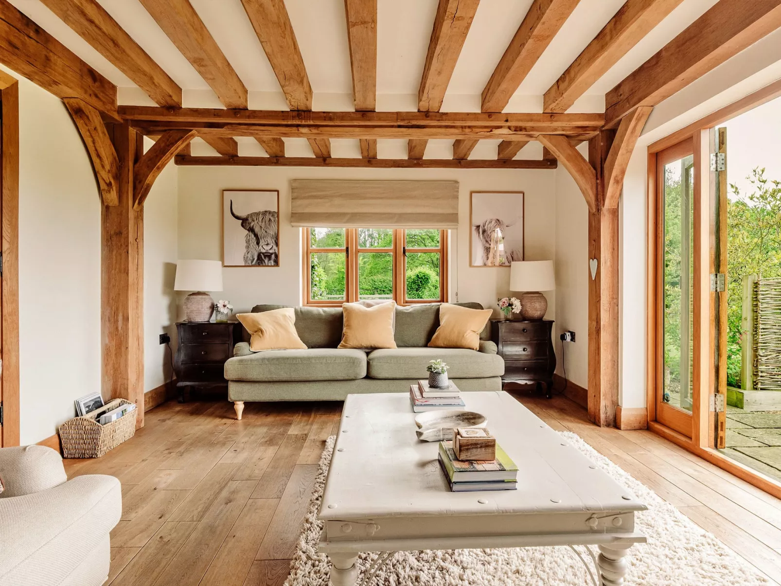 Windfall Cottage-Binnen