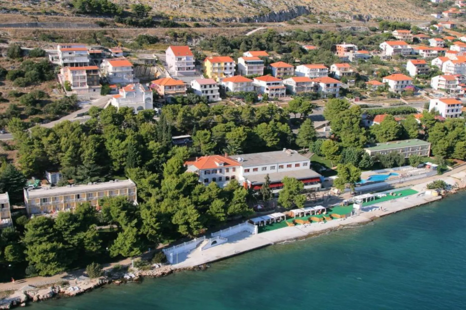 Apartment Libe with Sea View Trogir - Two Bedroom Apartment with Balcony-Buitenlucht