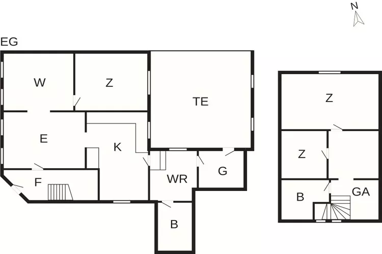 5 sterren vakantie huis in Bagenkop-Plattegrond