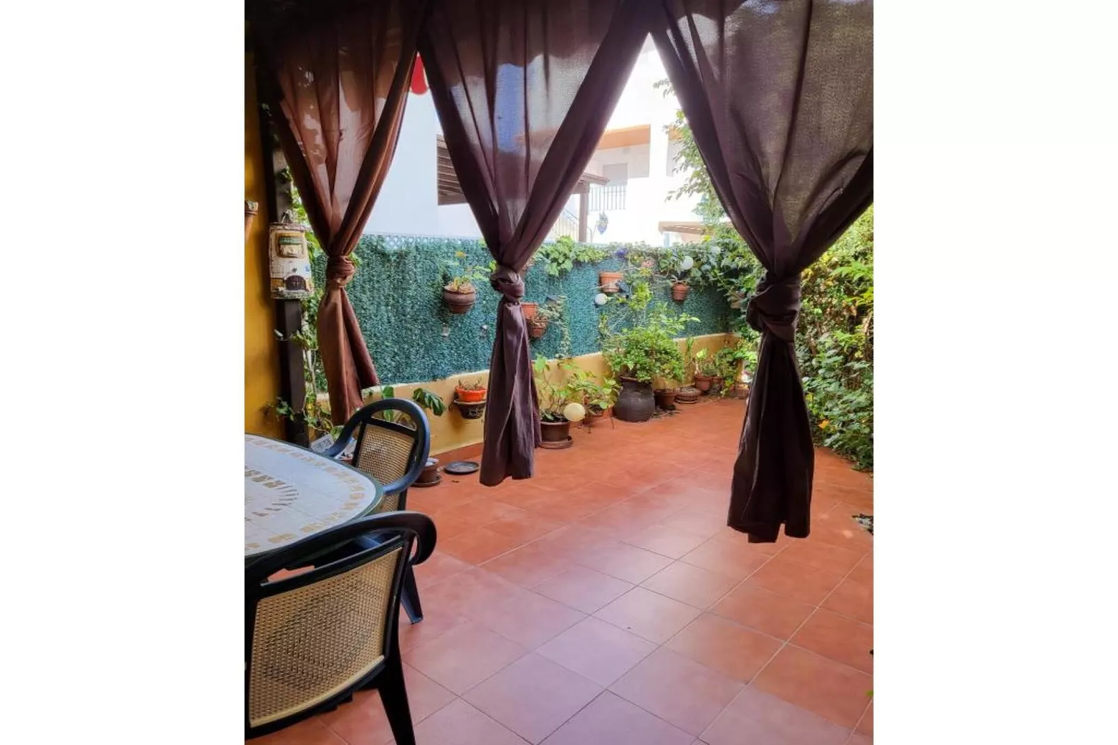 CT 368 AL - Faro's Casa Primera Linea Naturista Veraplaya-Terrasbalkon