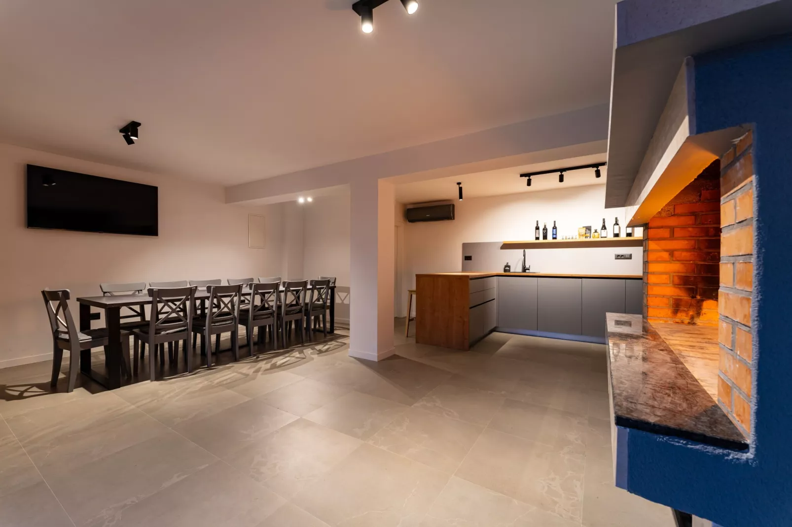 Villa Campi Dalmatia-Keuken