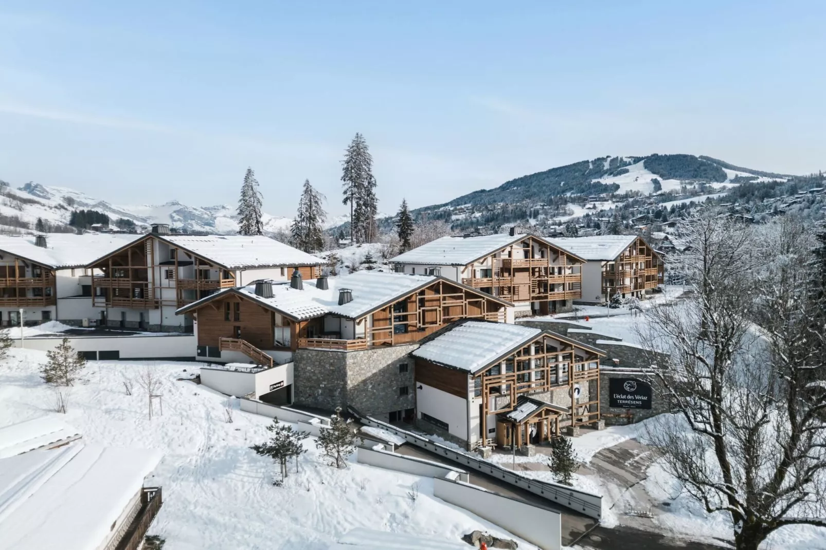 Residence L’ÉCLAT DES VÉRIAZ A42S-Gebied winter 1km