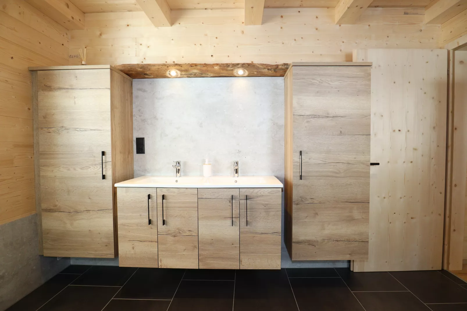 Ferienhütte Almwiese-Badkamer