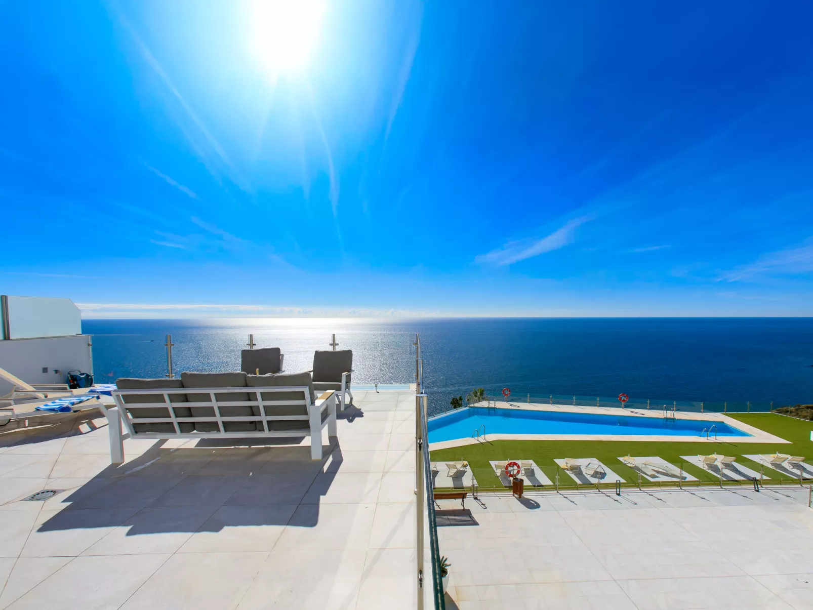 Ocean view sauna & Spa-Buiten