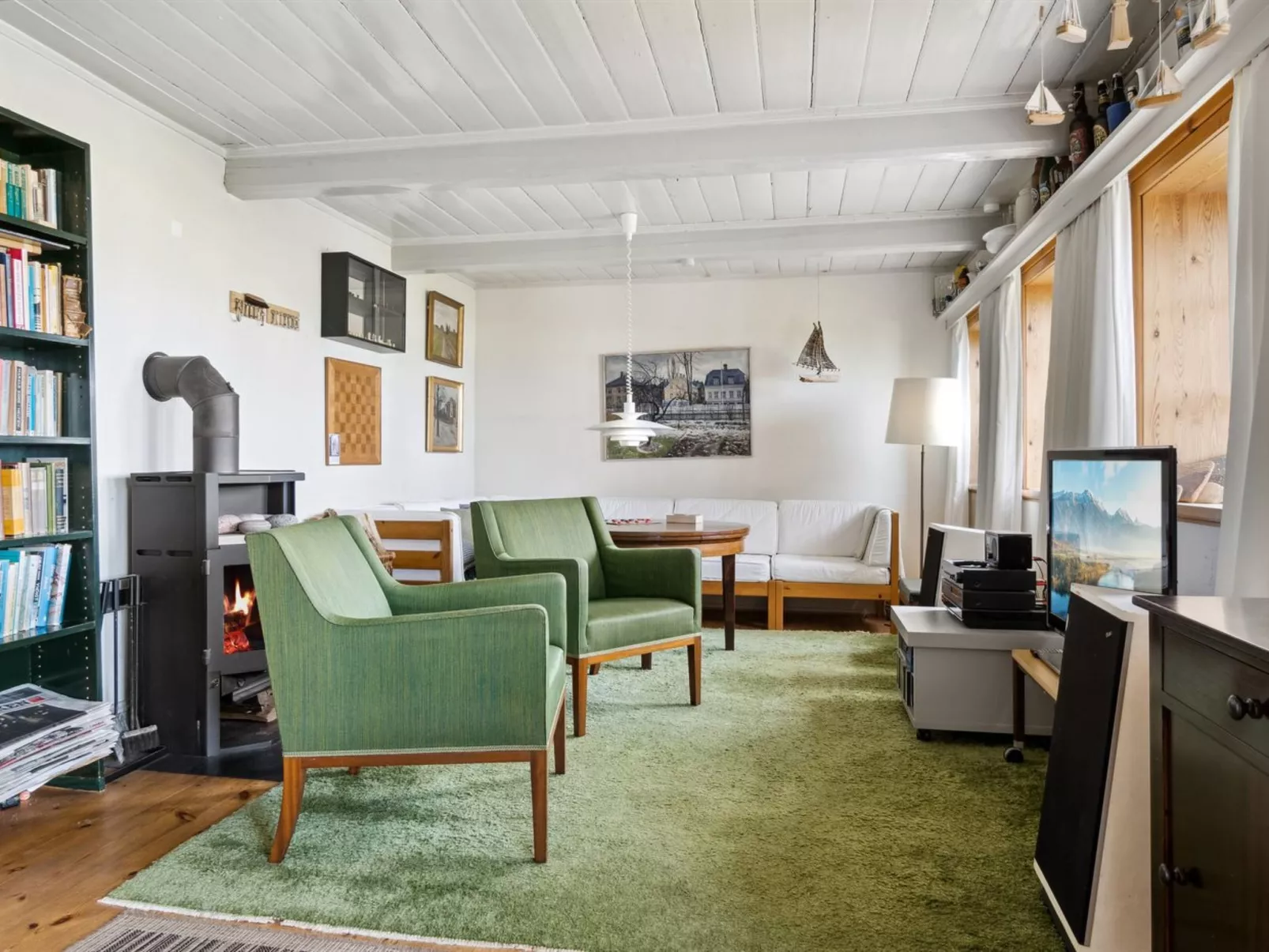 "Merete" - 50m from the sea-Binnen