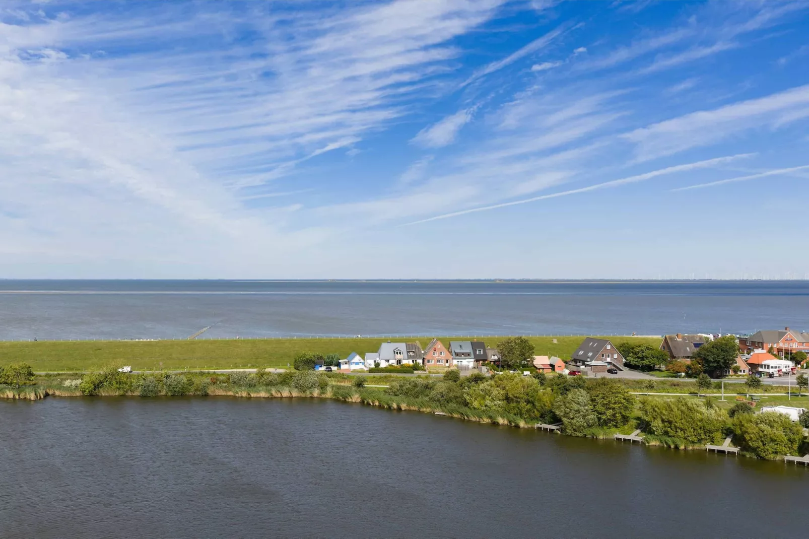 Penthouse de Luxe auf Nordstrand-Uitzicht zomer