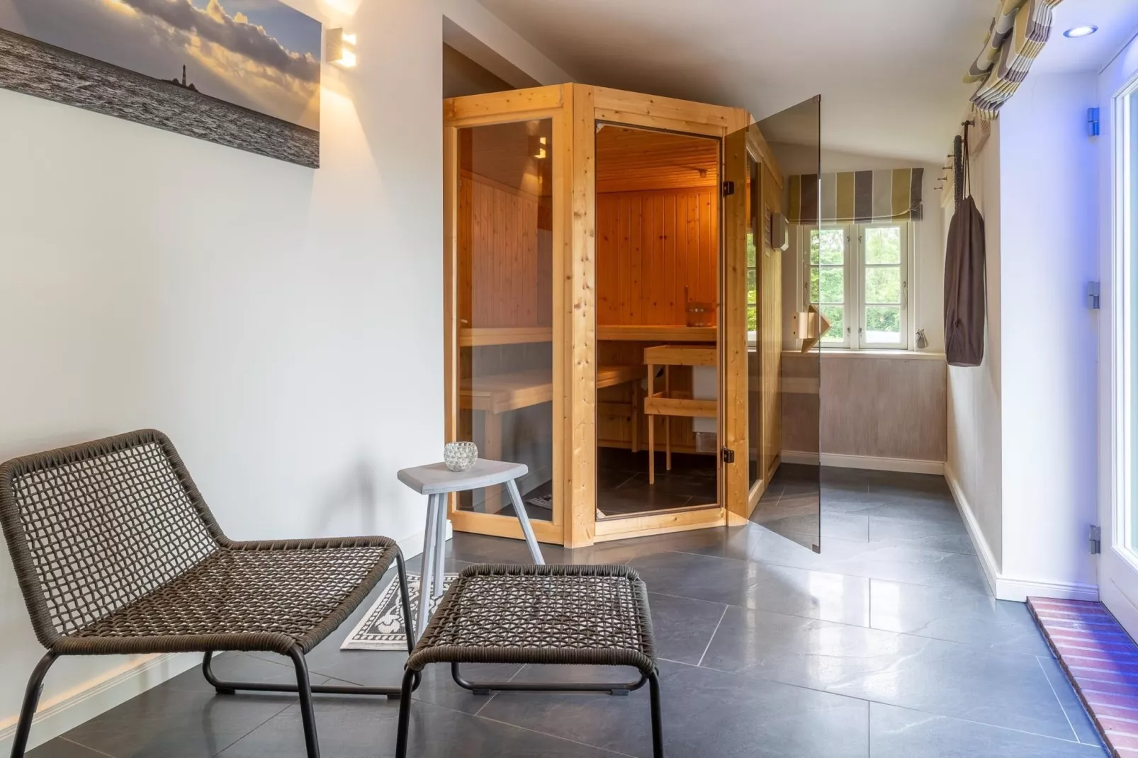 Ferienhaus Hygge Westerhever-Terrasbalkon