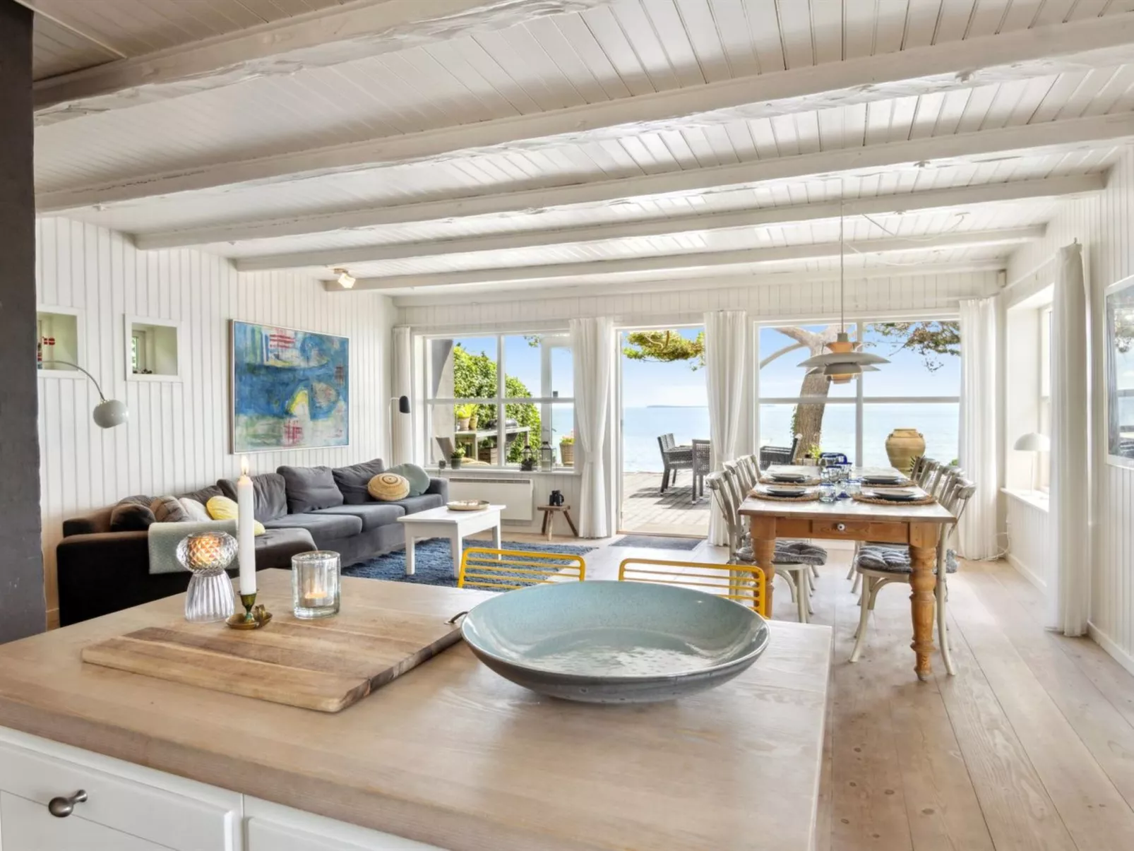 "Sten" - 30m from the sea-Binnen