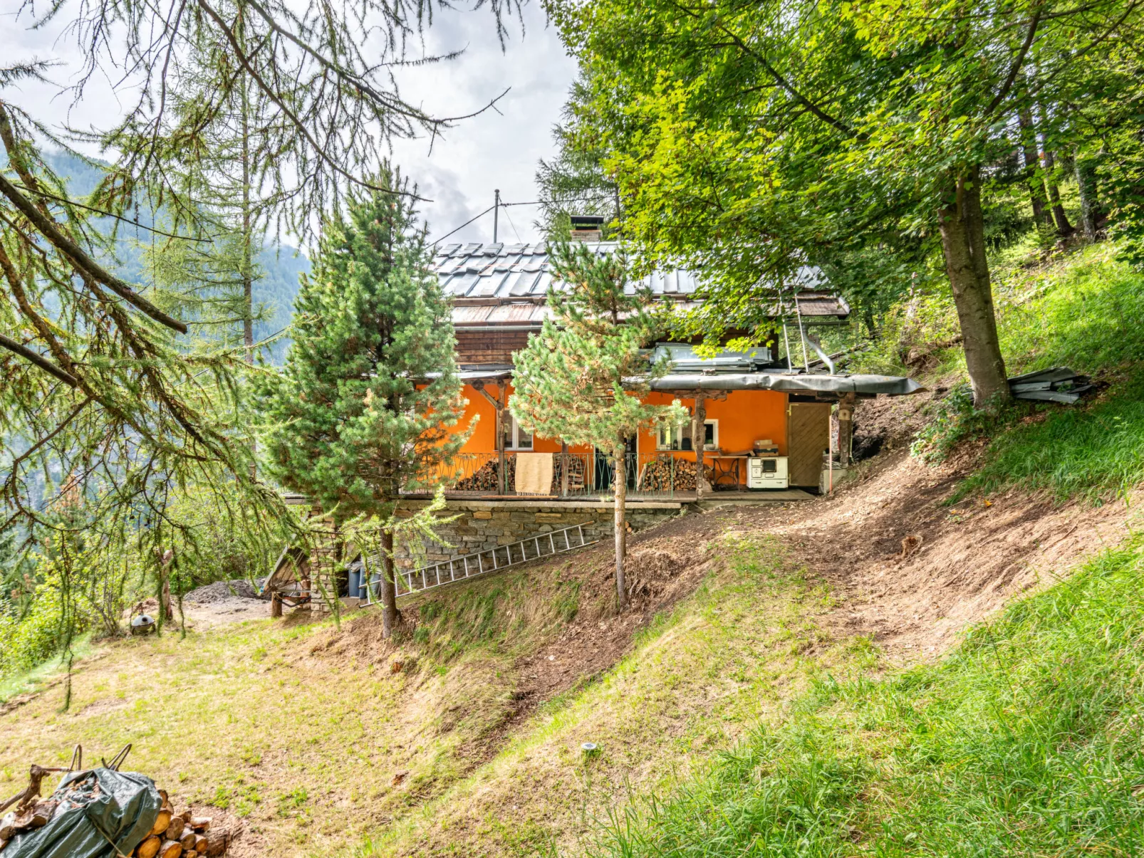 Adlerhorst/Chalet Großglockner-Buiten