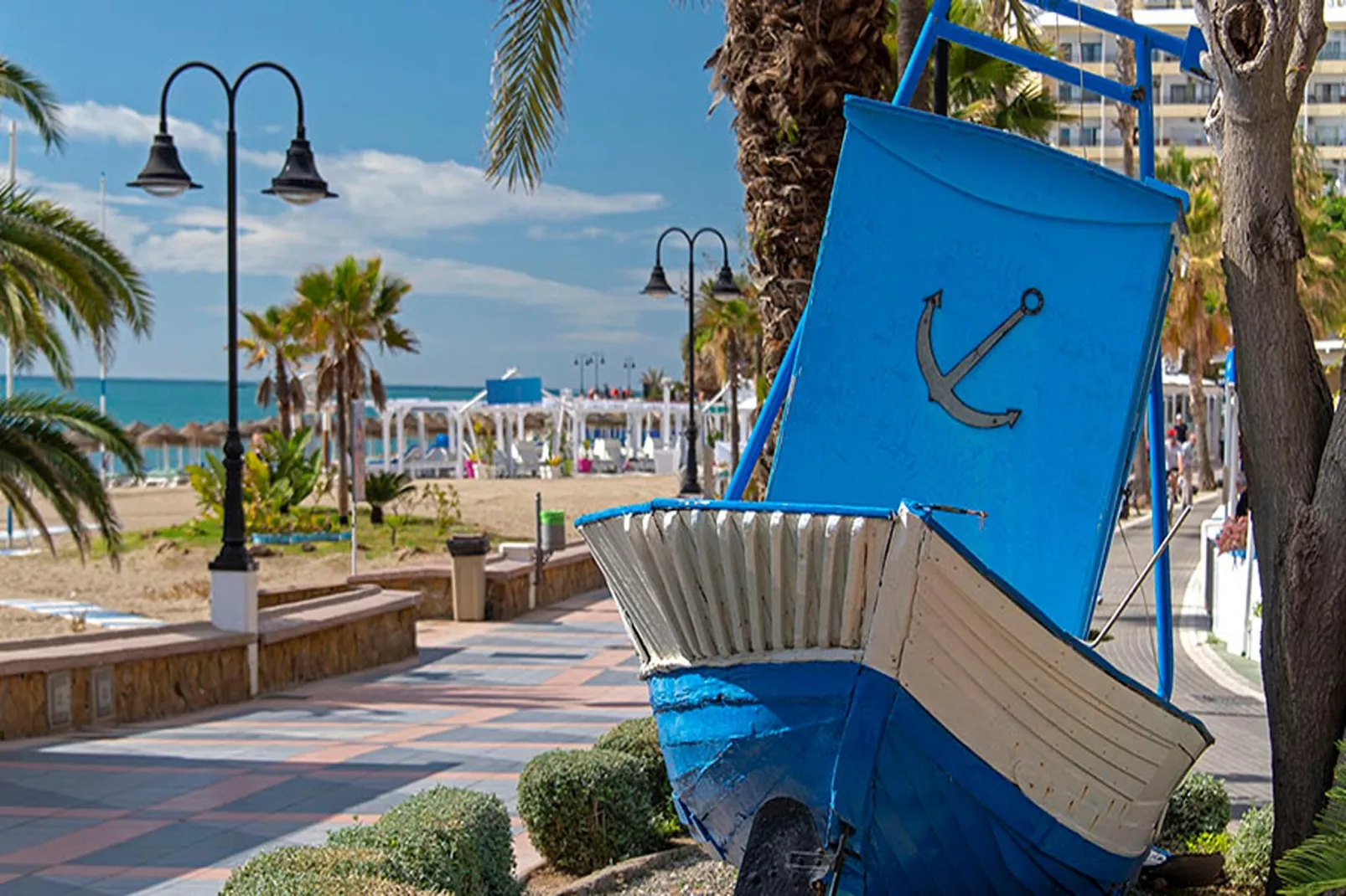 Carlota Alessandri Playa Torremolinos-Sfeer