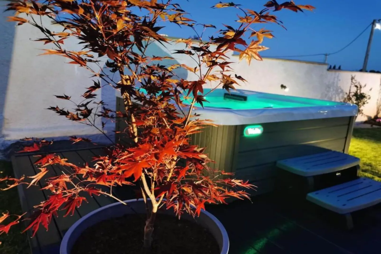 Double room with terrace (S1)-Zwembad