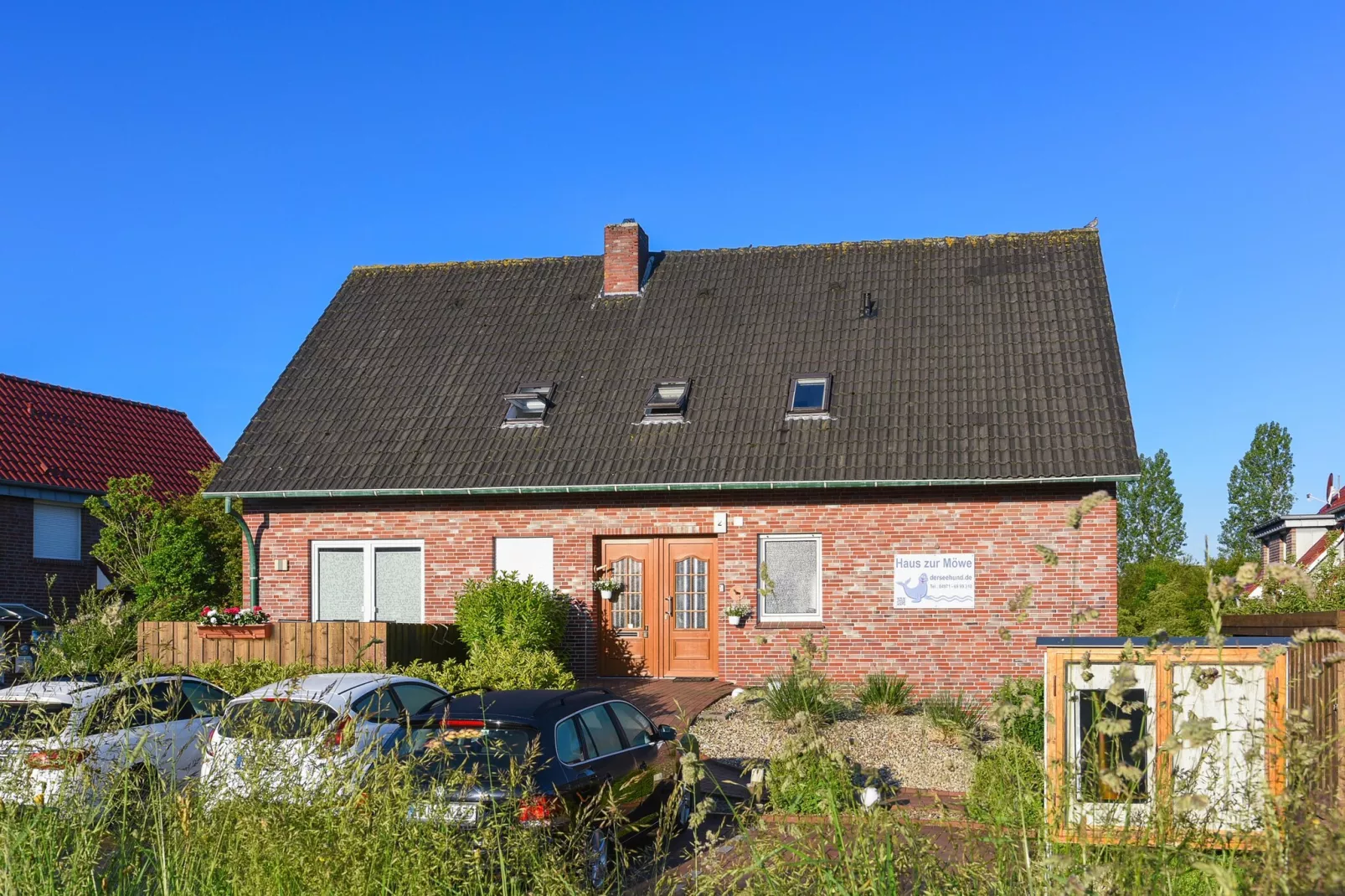 Haus zur Möwe 3 - Buitenkant zomer