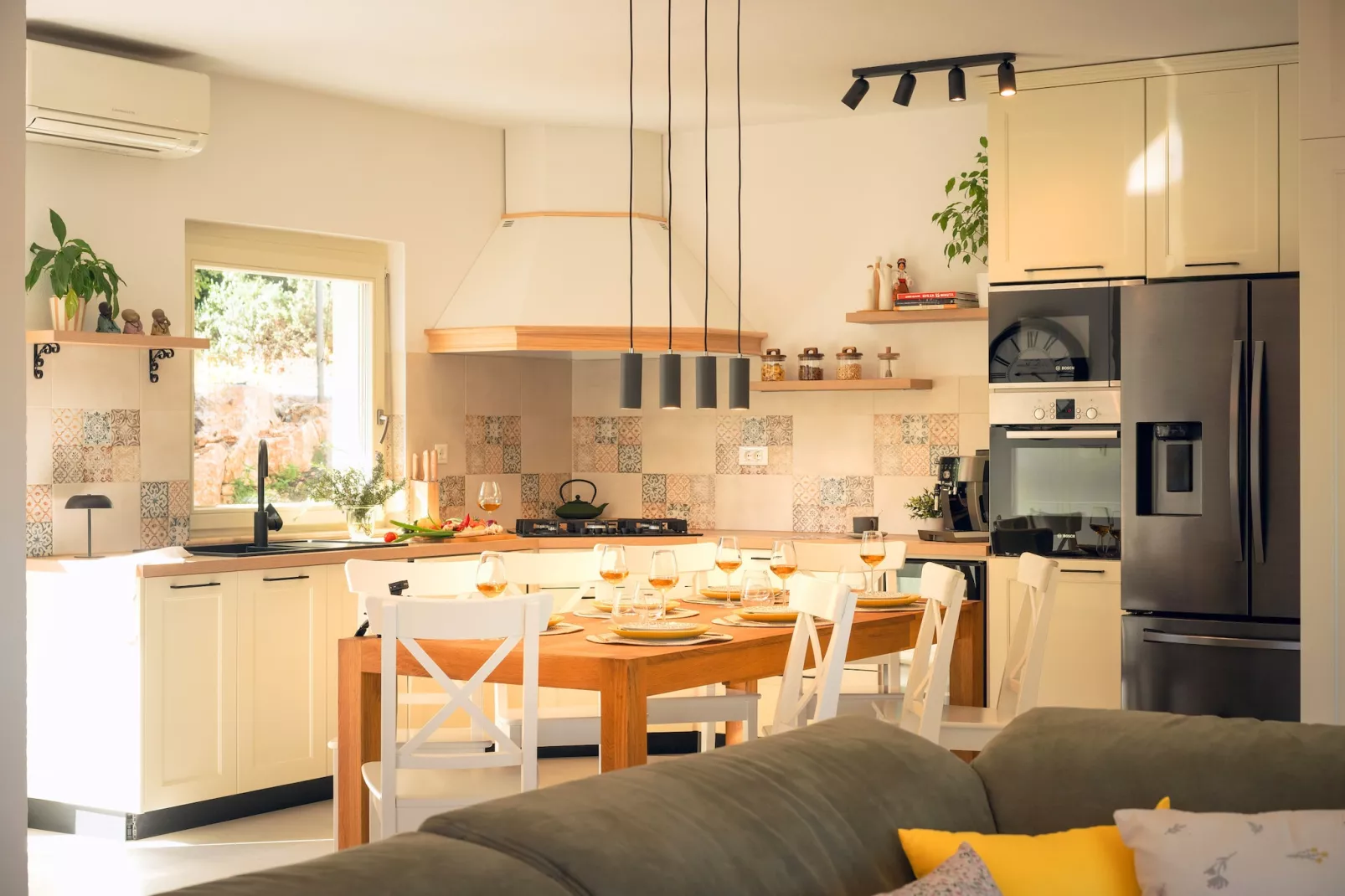 Sea view Villa Amaria-Eetkamer