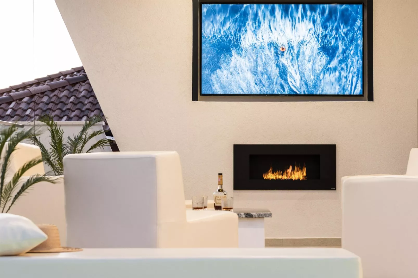 Luxury villa Michelle-Woonkamer