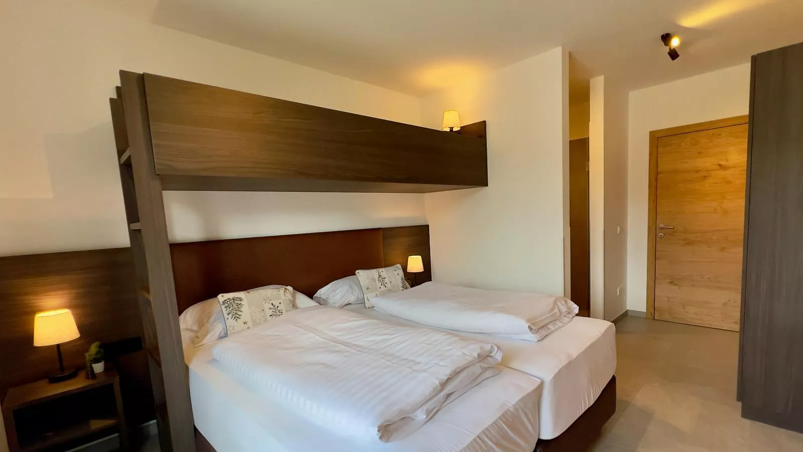 Almchalet Alpenglück-Slaapkamer