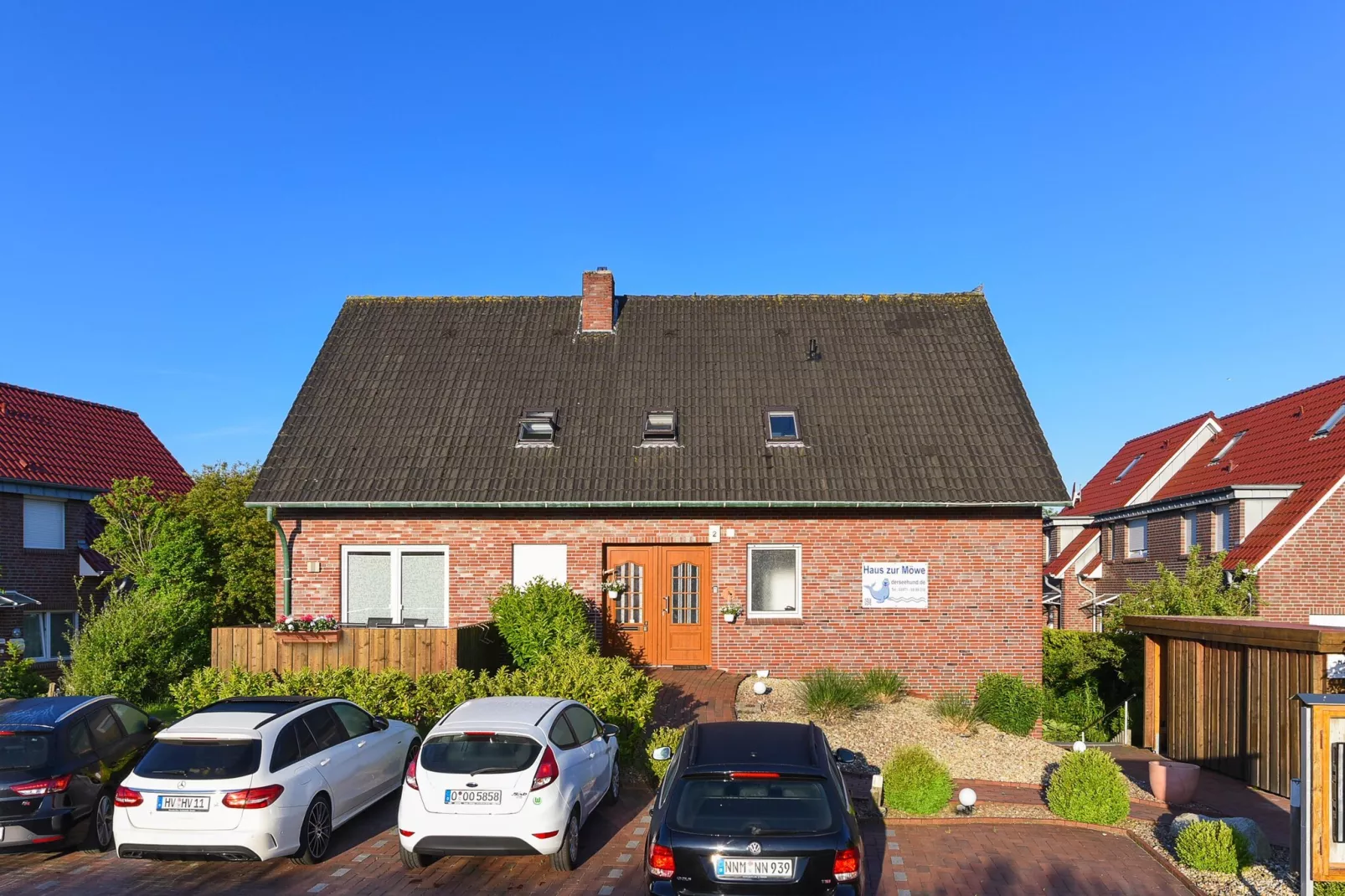 Haus zur Möwe 3 - Buitenkant zomer