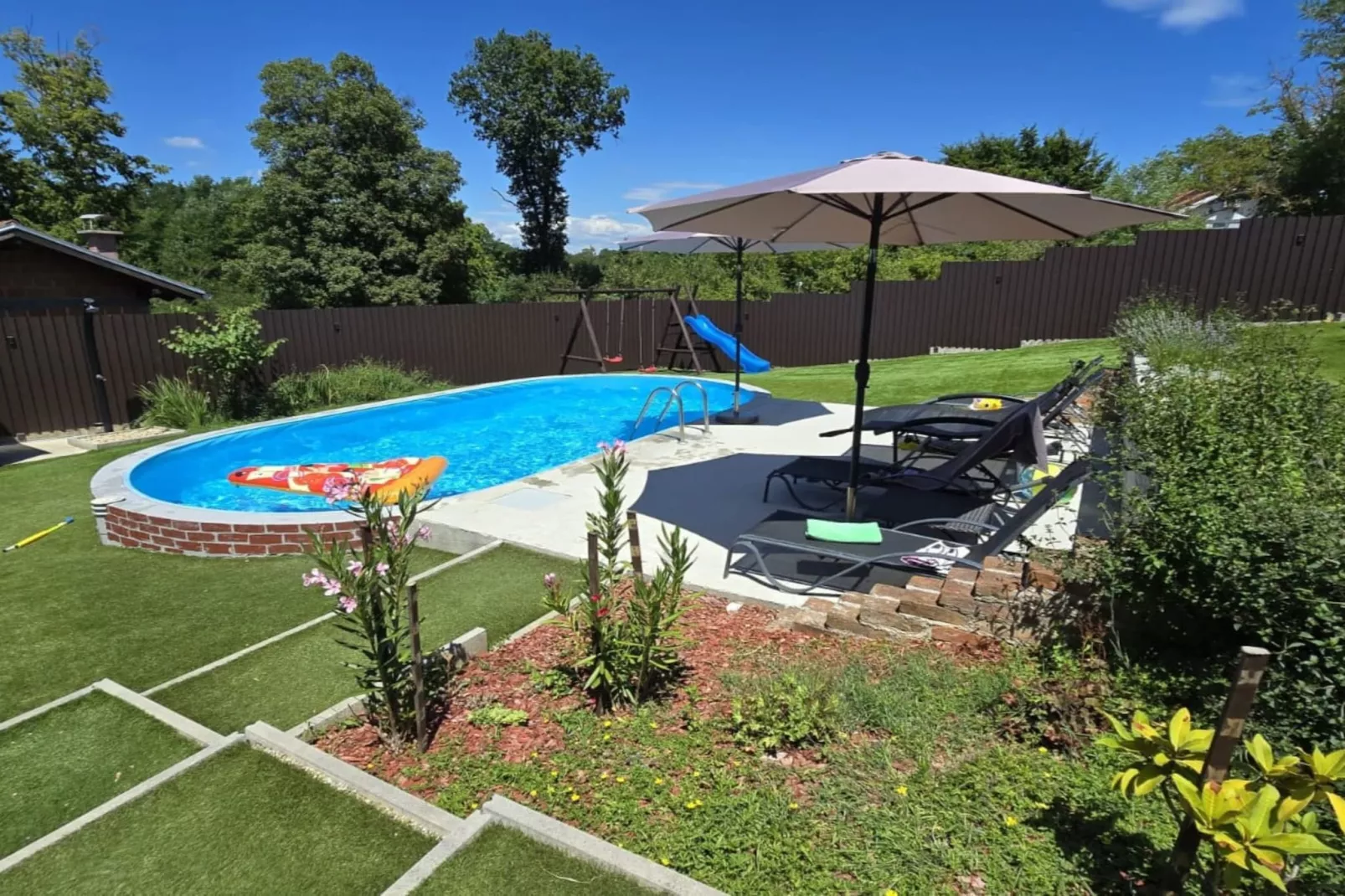 Luxury Pool Villa Aurora - Four Bedroom Villa with the Pool-Tuinen zomer