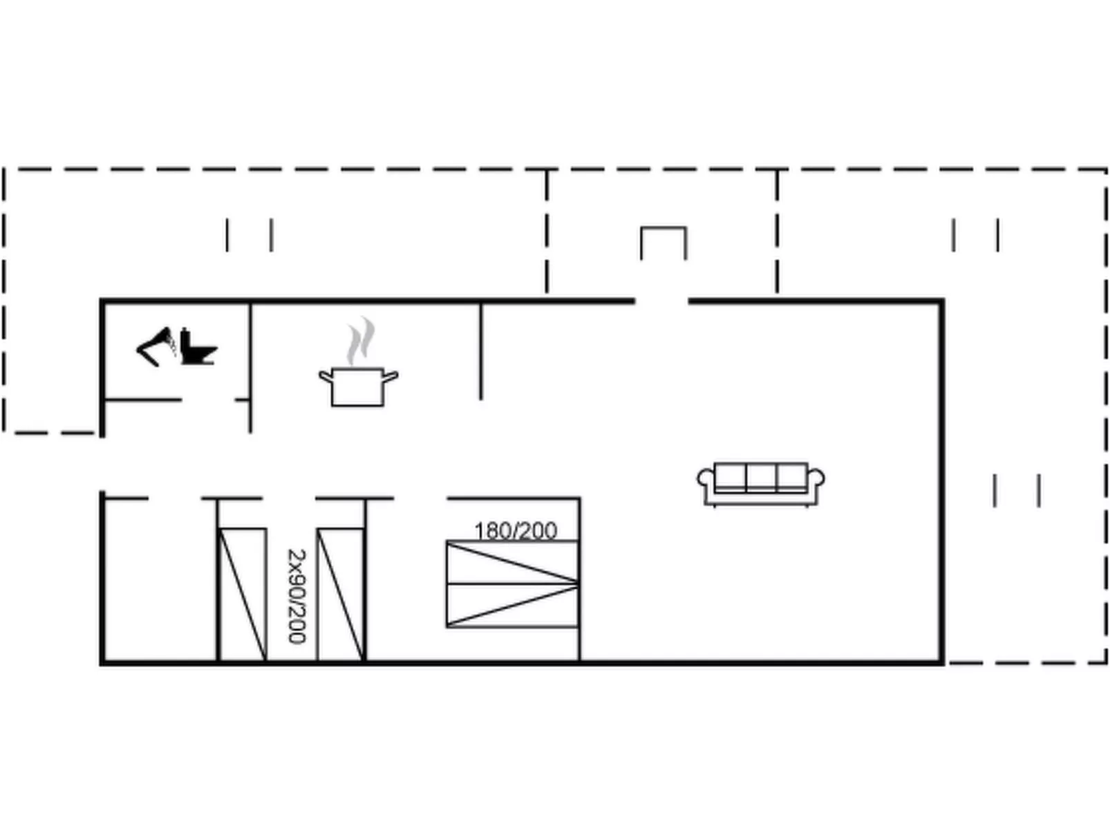 "Anni" - 250m from the sea-Binnen