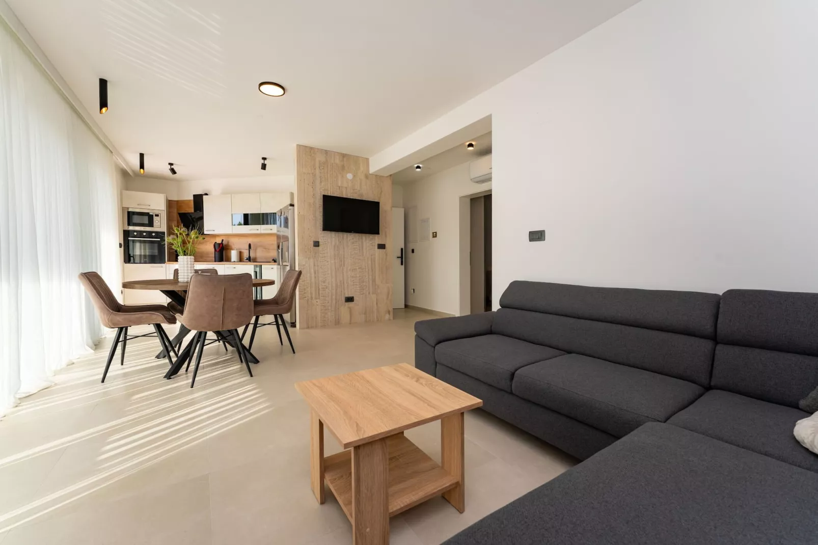 Beach apartment LaMag-Woonkamer