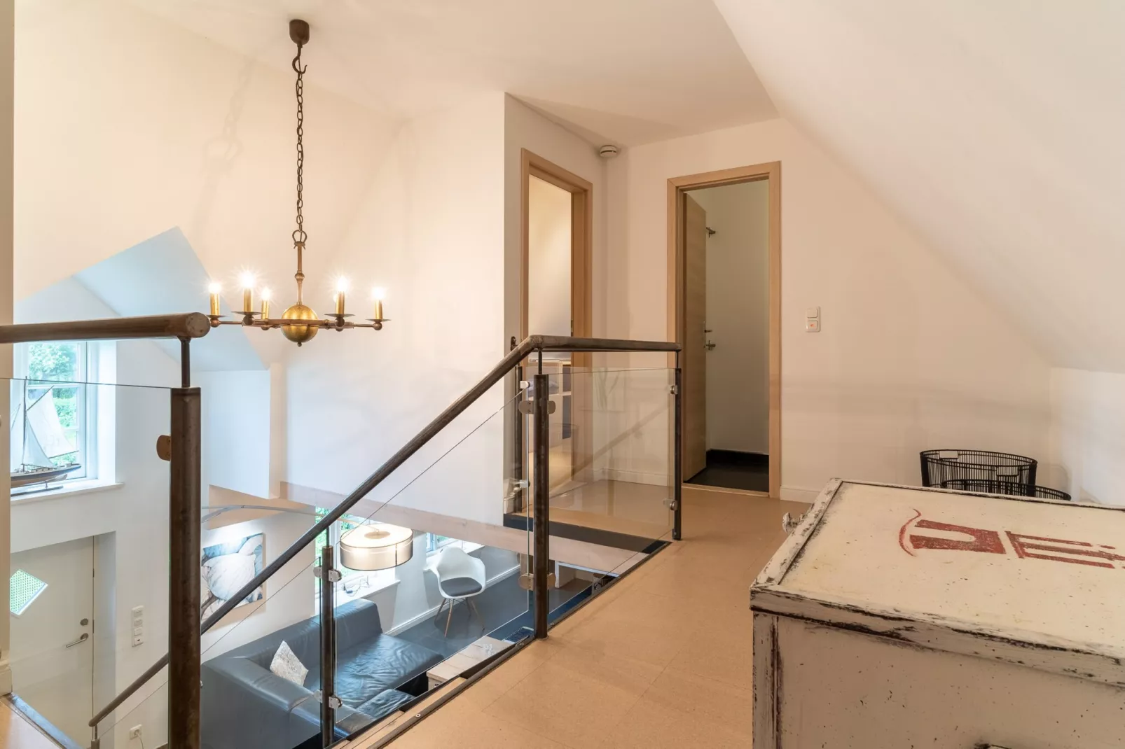 Ferienhaus Hygge Westerhever-Trap