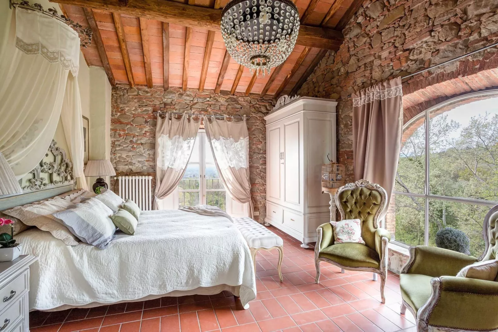 Villa Il Palagio-Slaapkamer