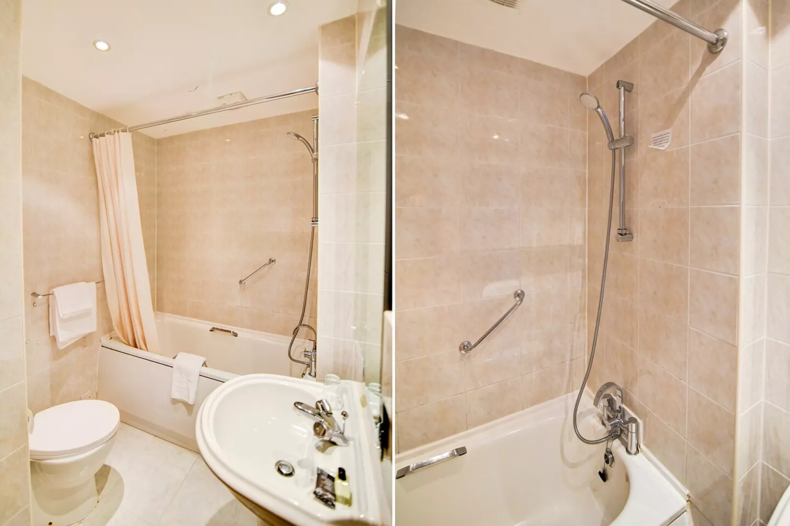 Standard Single Room-Badkamer