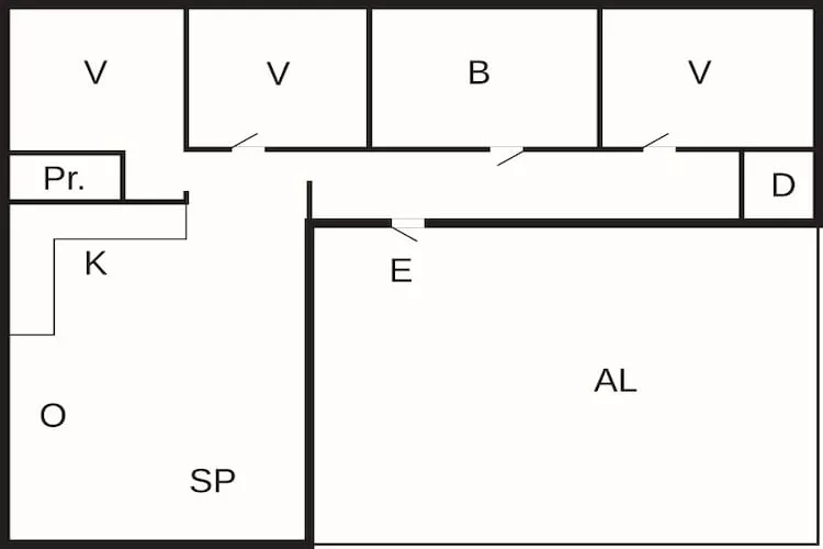 5 sterren vakantie huis in YSTAD-Plattegrond