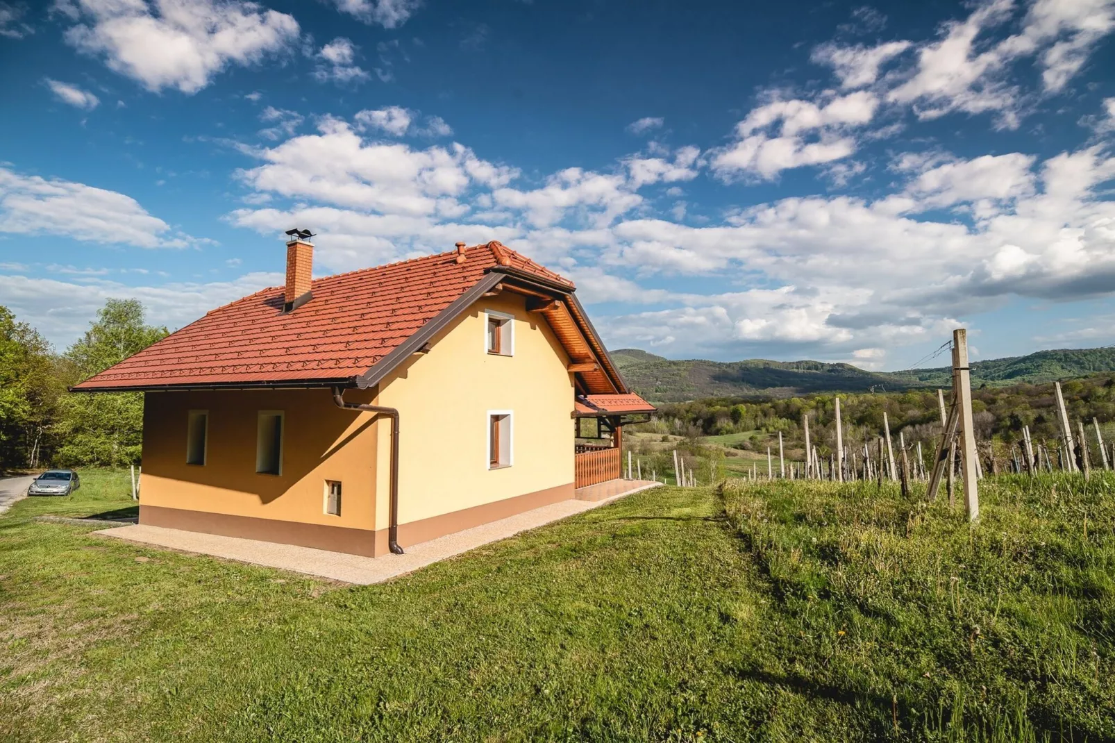 Golden Horizon Holiday Home with Terrace and Garden - One Bedroom Holiday Home with Terrace and Garden-Buitenlucht