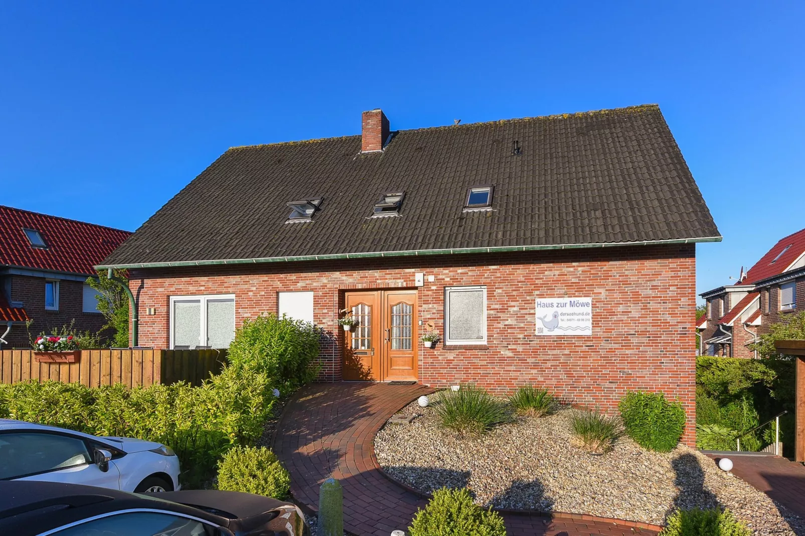 Haus zur Möwe 3 - Buitenkant zomer