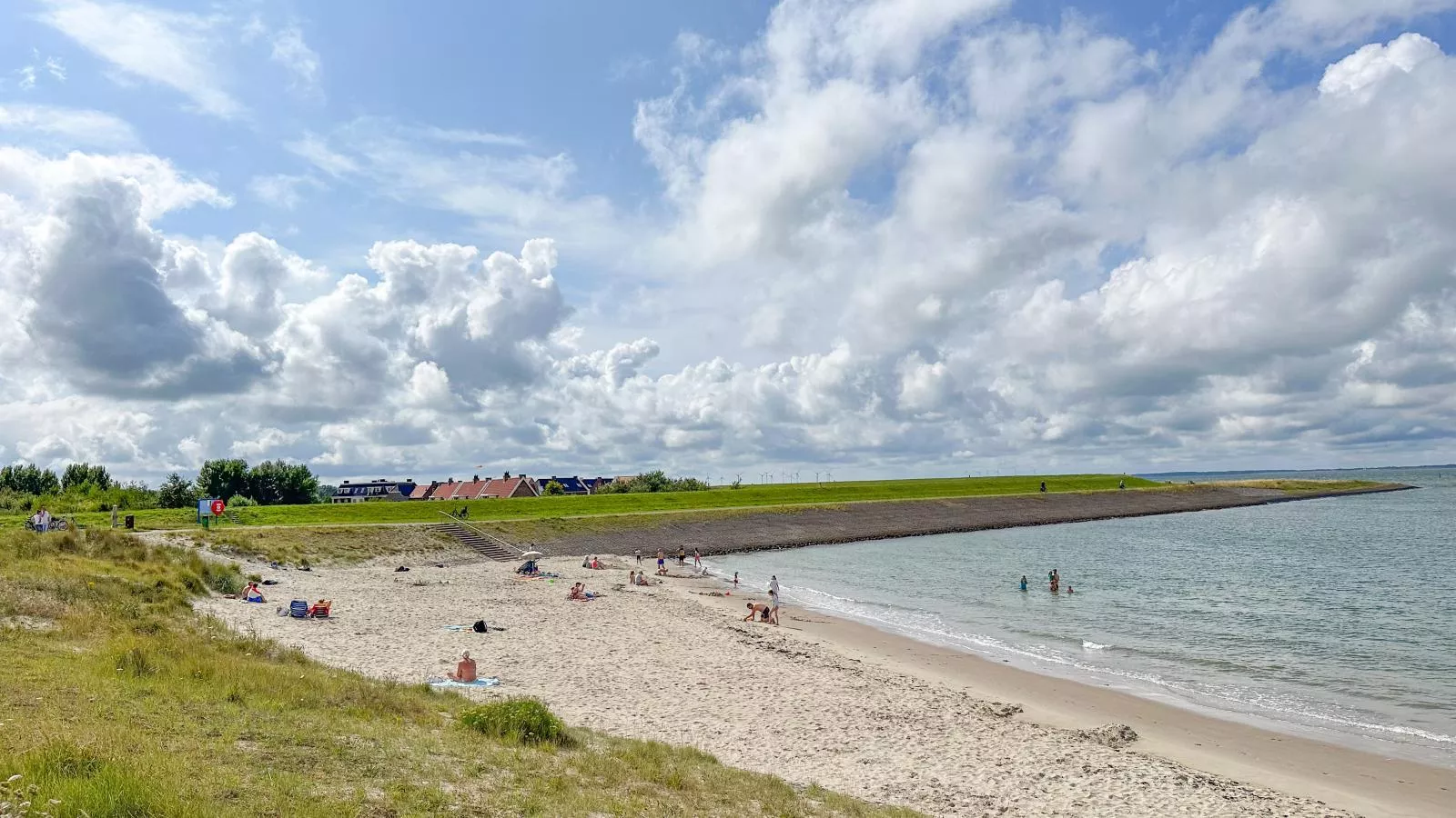 Happy Beach 50-Gebieden zomer 1km