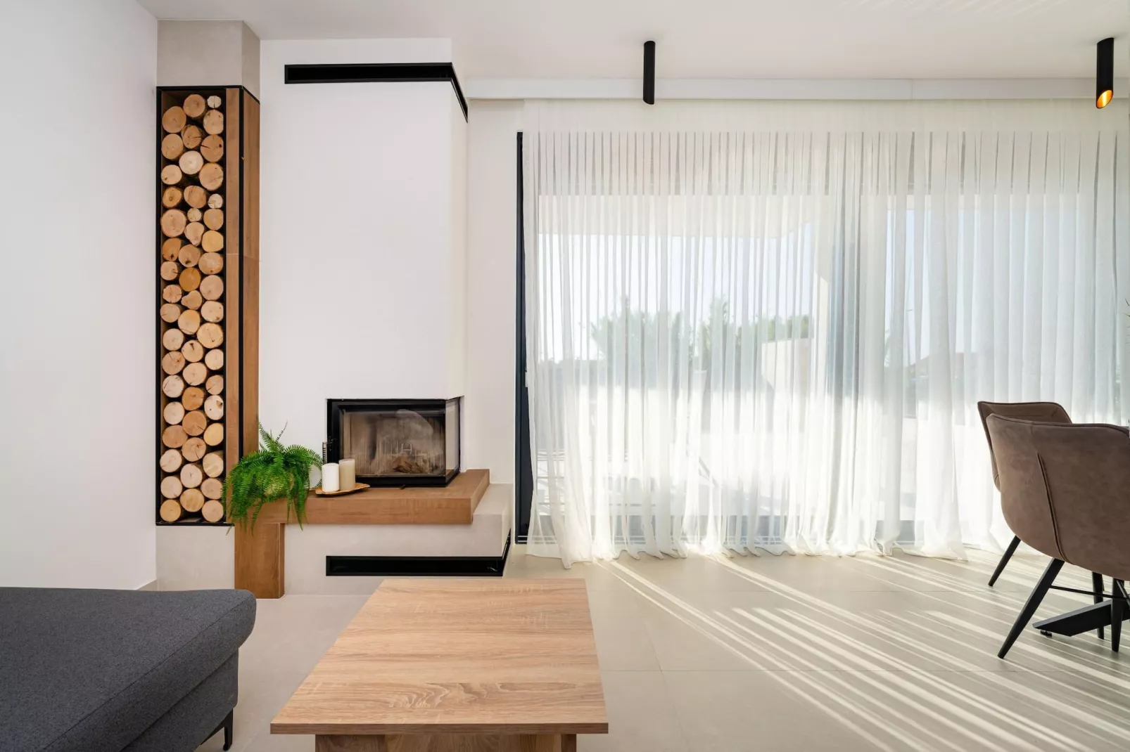 Beach apartment LaMag-Woonkamer