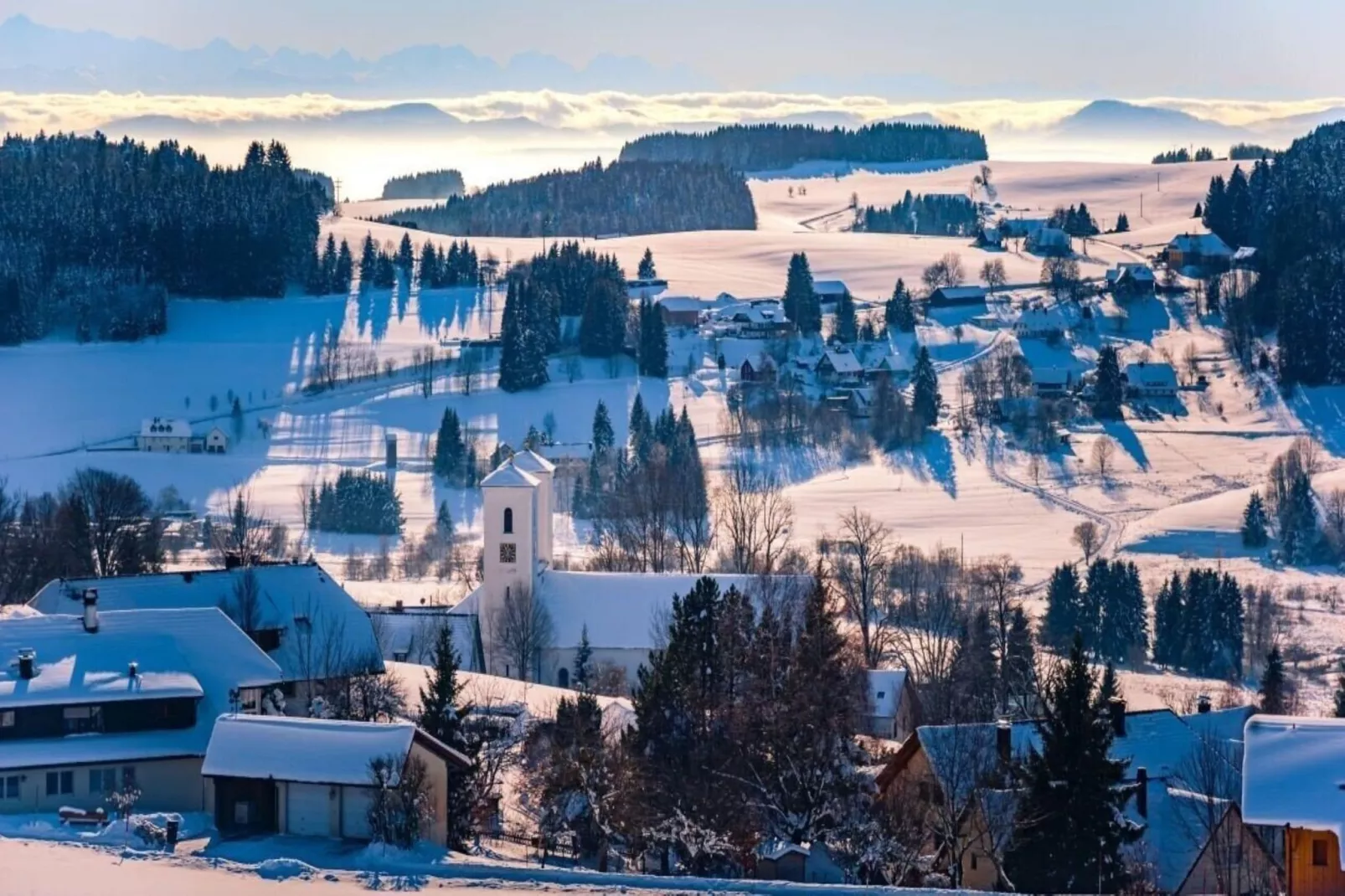 Ferienwohnung Herrischried an der Skipiste-Gebied winter 1km