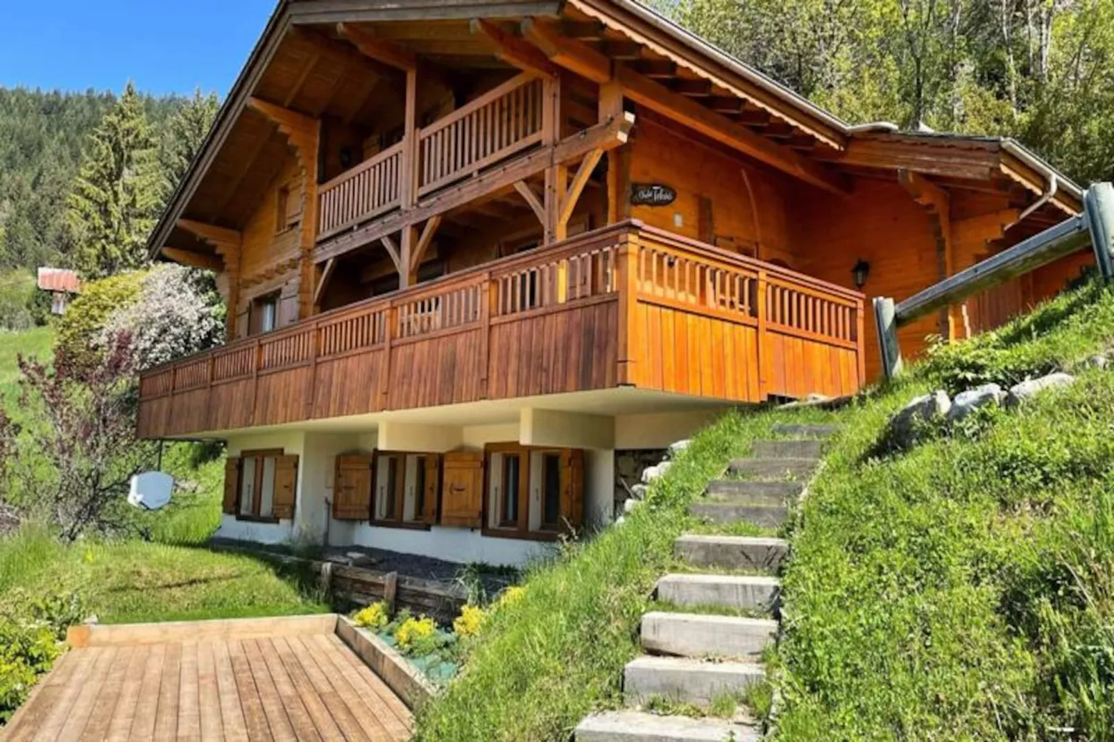 Slow Chalet Tekoa 8 Pers &agrave; 5 Min Des Pistes-Niet-getagd