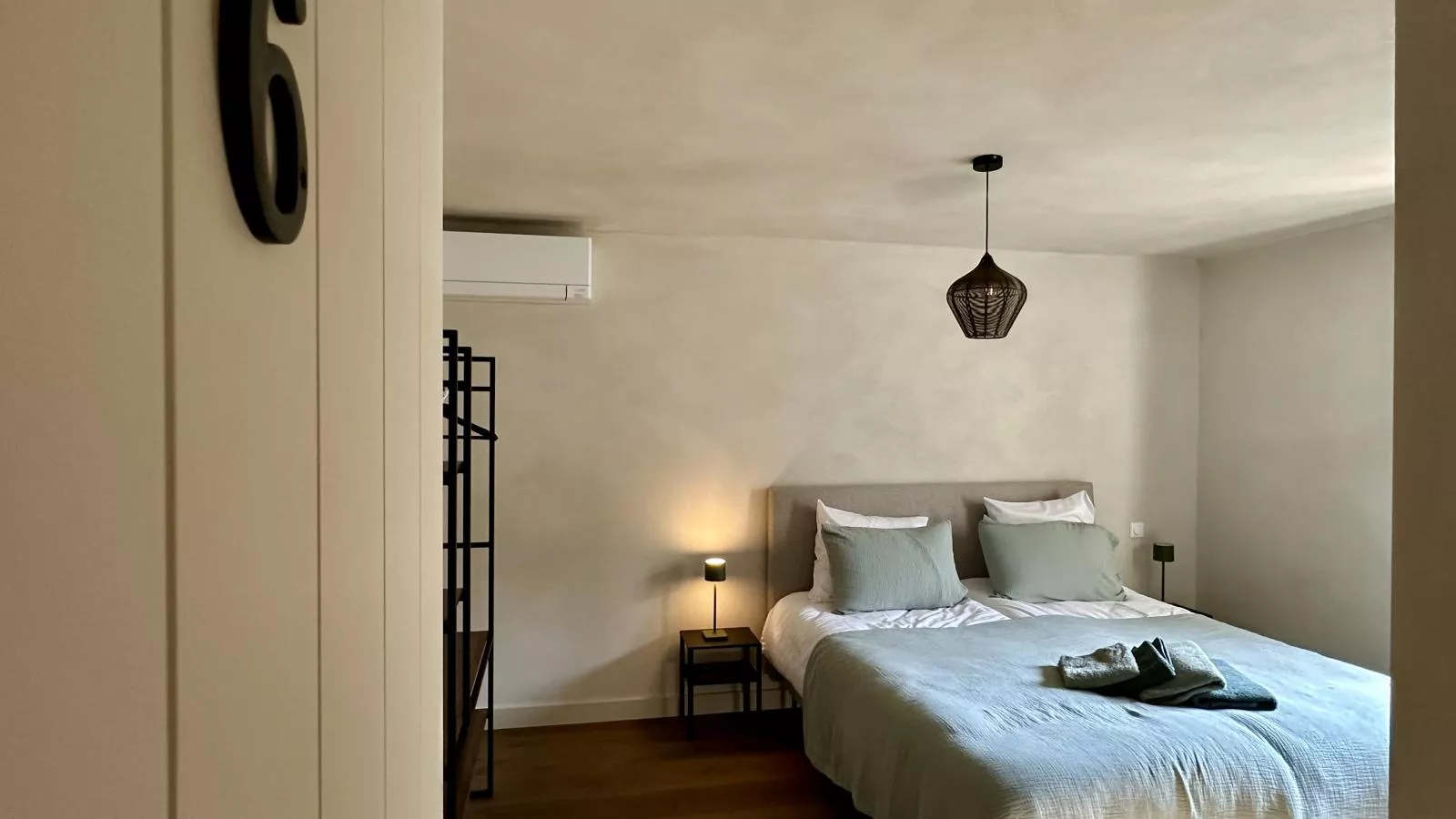 Le Moulin de Lachalade-Slaapkamer