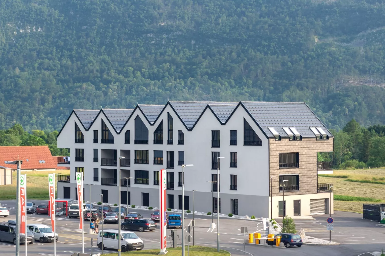 Bovec Chic Apartment with Sauna - One Bedroom Apartment with Balcony-Buitenlucht