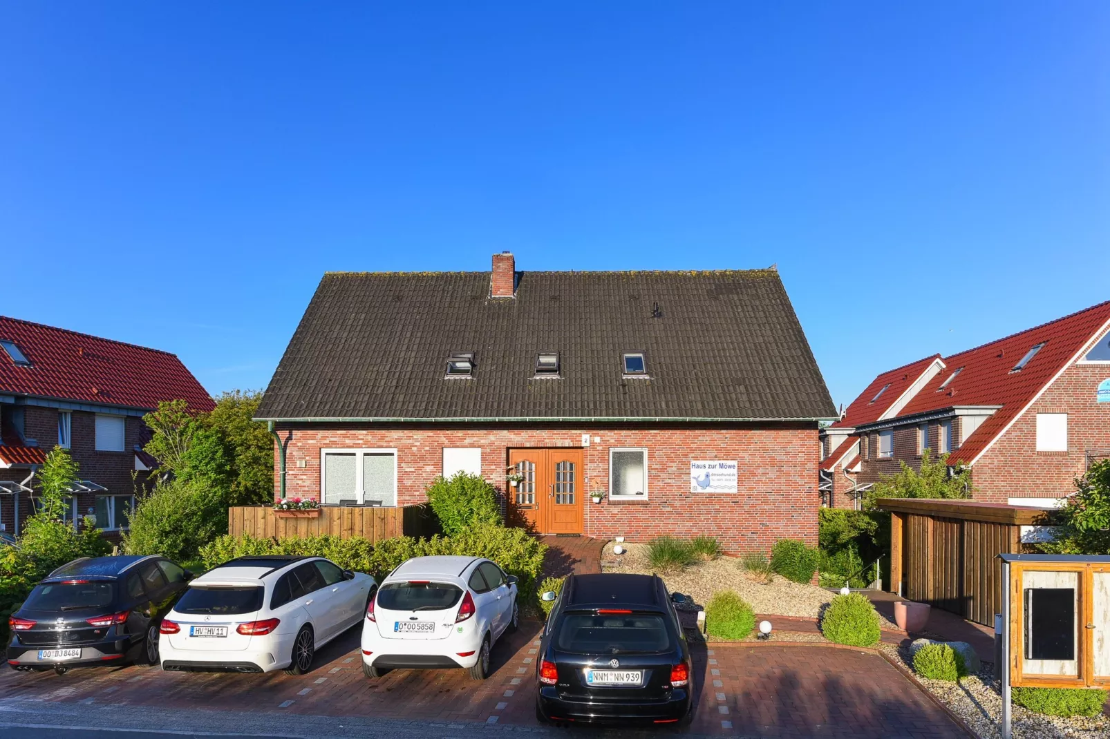 Haus zur Möwe 2 - Buitenkant zomer