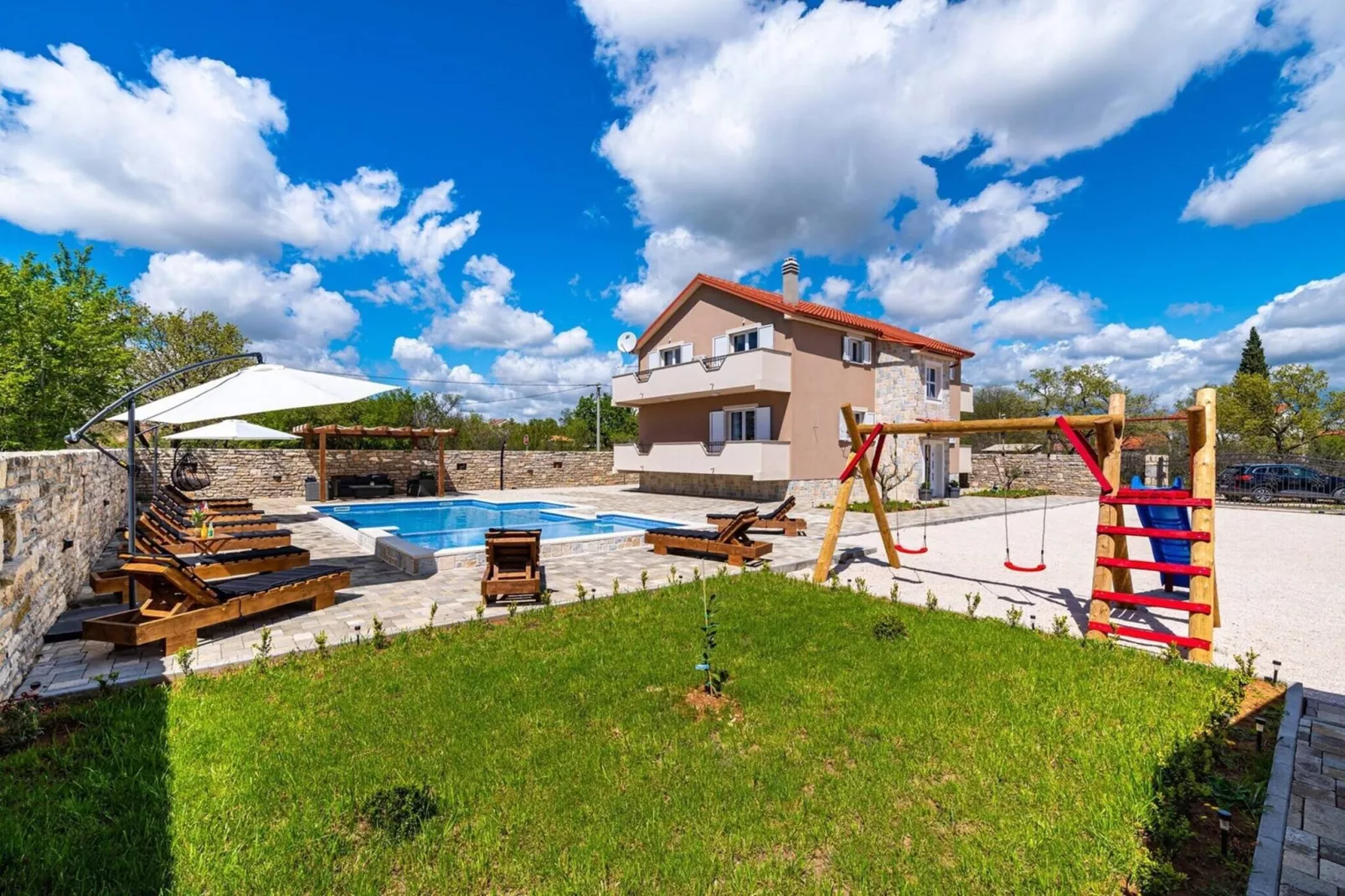 Luxury Villa Escape-Tuinen zomer