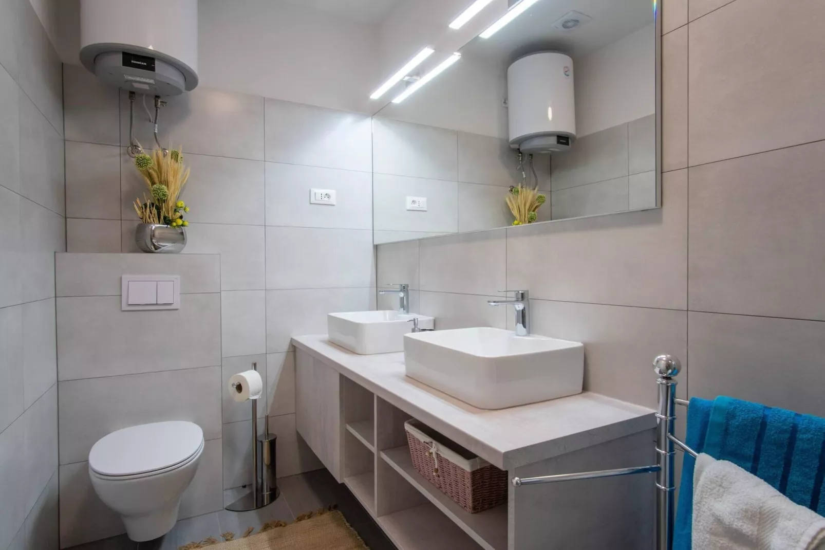 Beach house Festini-Badkamer