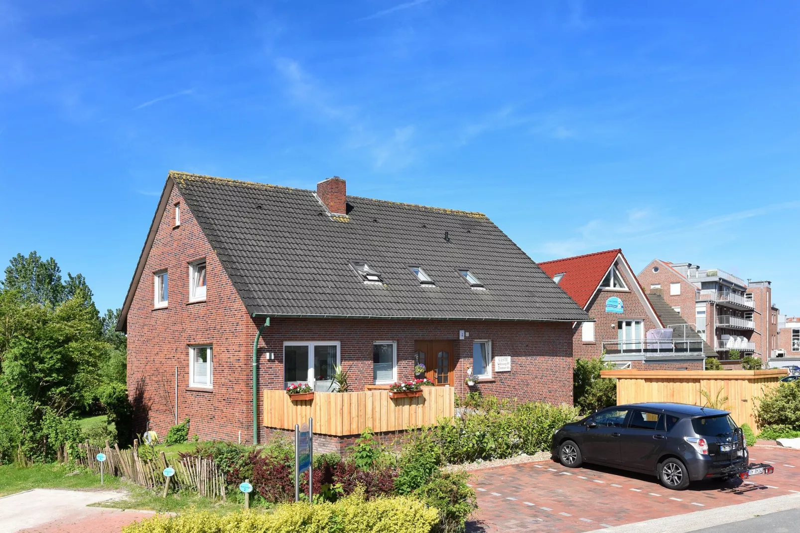 Haus zur Möwe 2 - Buitenkant zomer