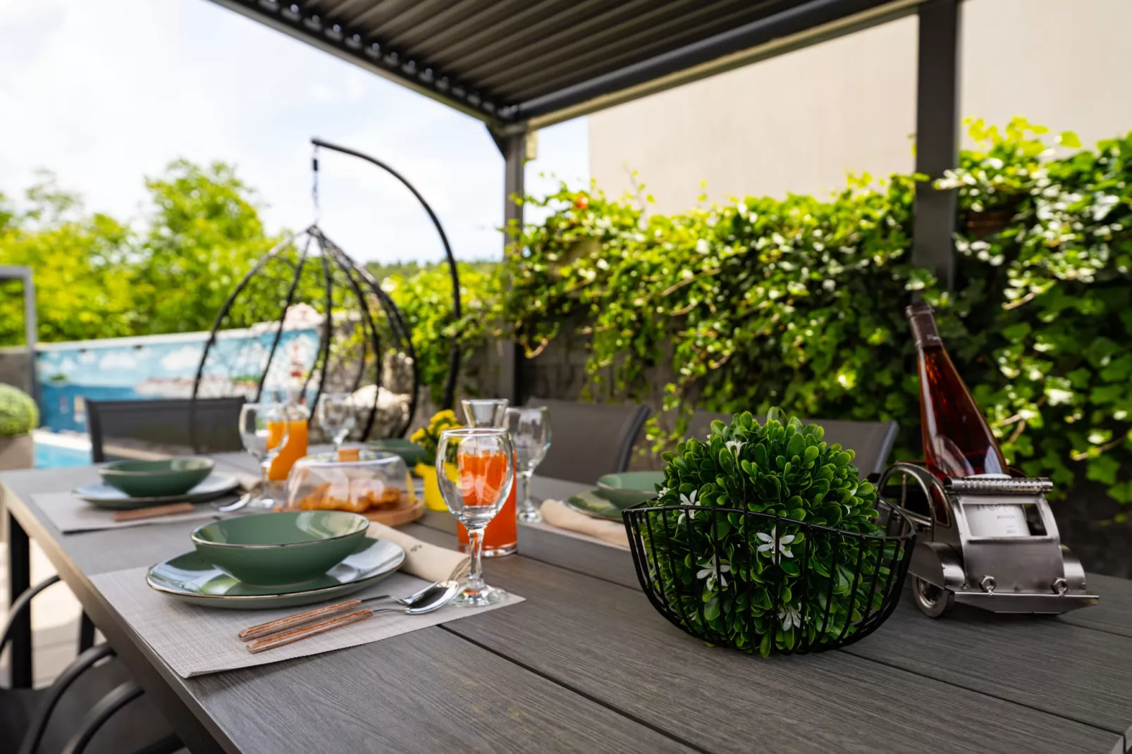 Apartment Nikita with private pool-Sfeer