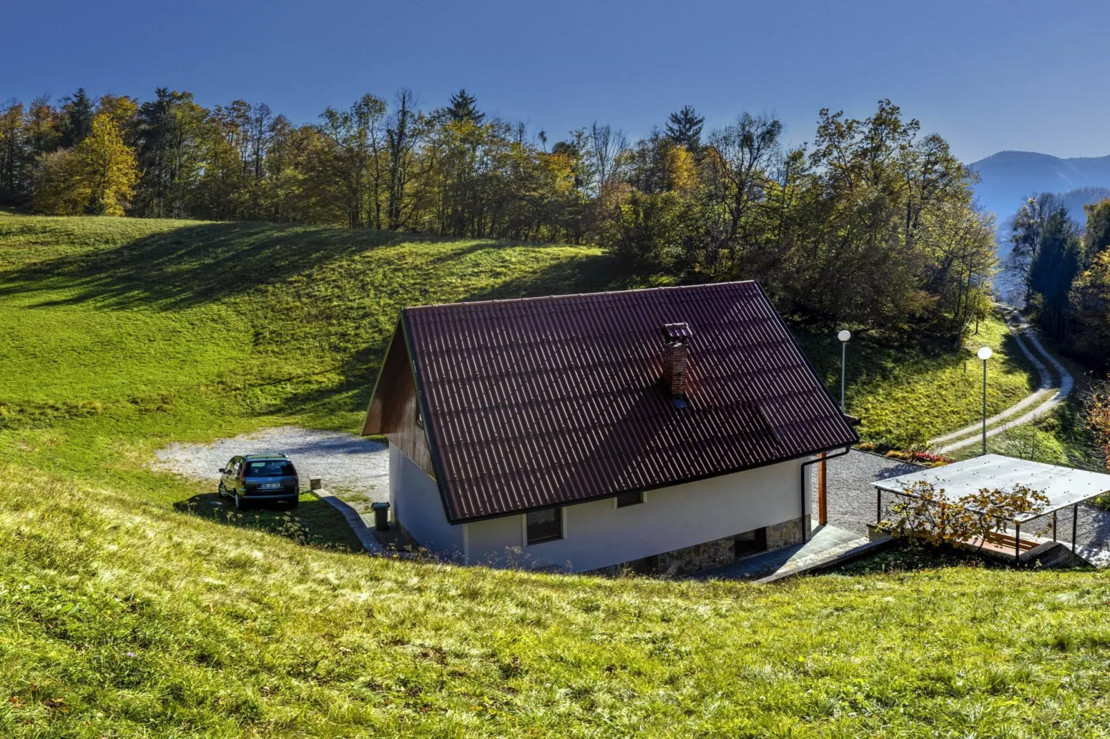 Holiday Home Slap with Sauna and BBQ - Two Bedroom Holiday Home-Buitenlucht