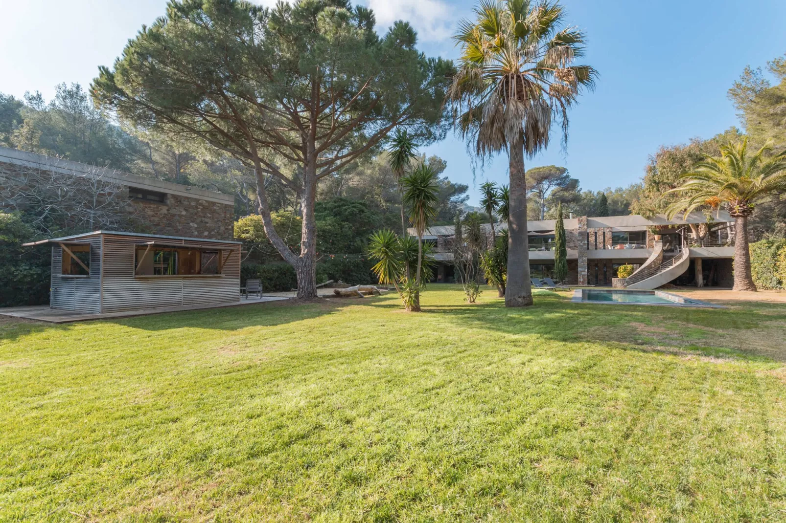 Villa Ephelele-Tuinen zomer