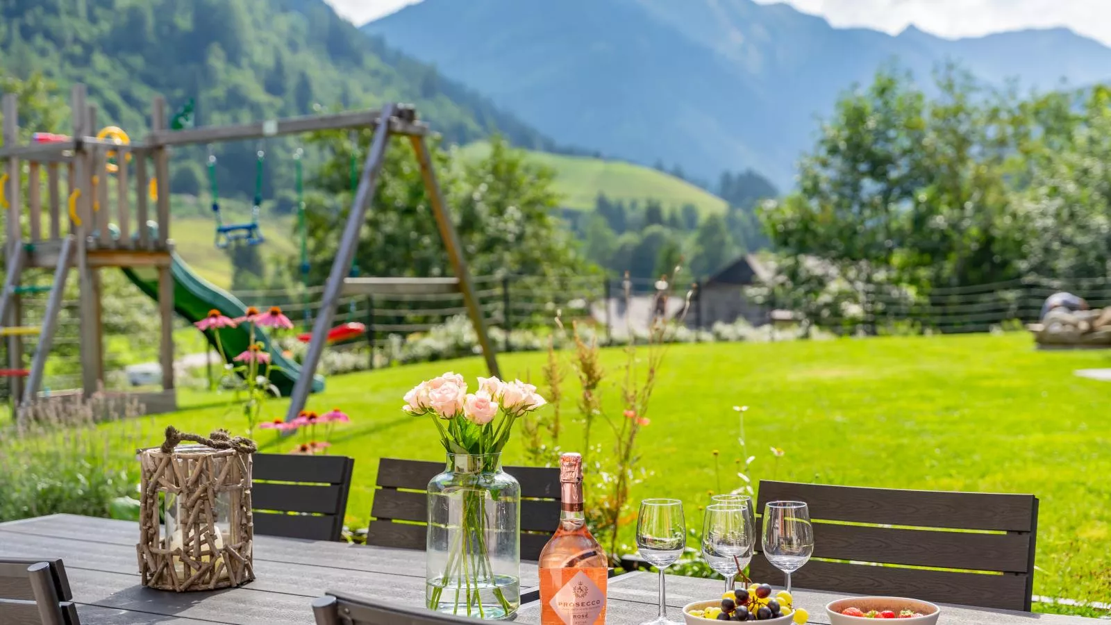 Auerhahn-Tuinen zomer