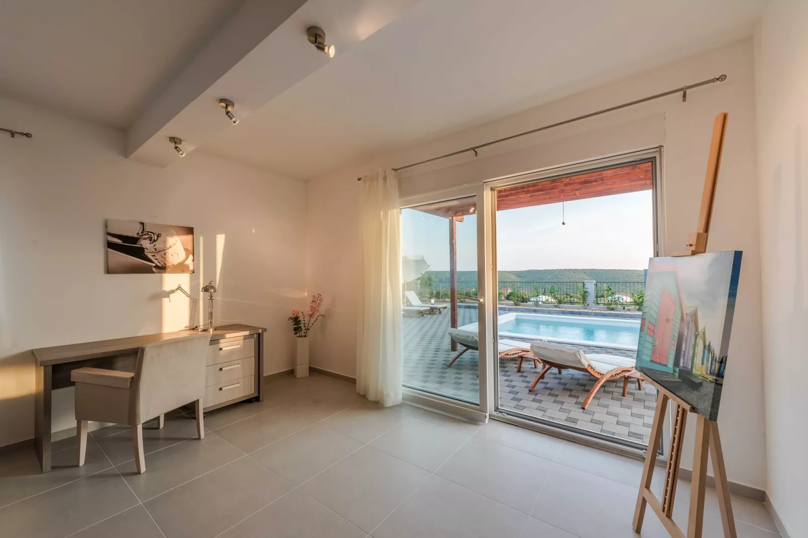 Luxury Escape with Swimming Pool & Modern Design - Deluxe Four Bedroom Villa with Sea View and Private Pool (Villa 5)-Binnen